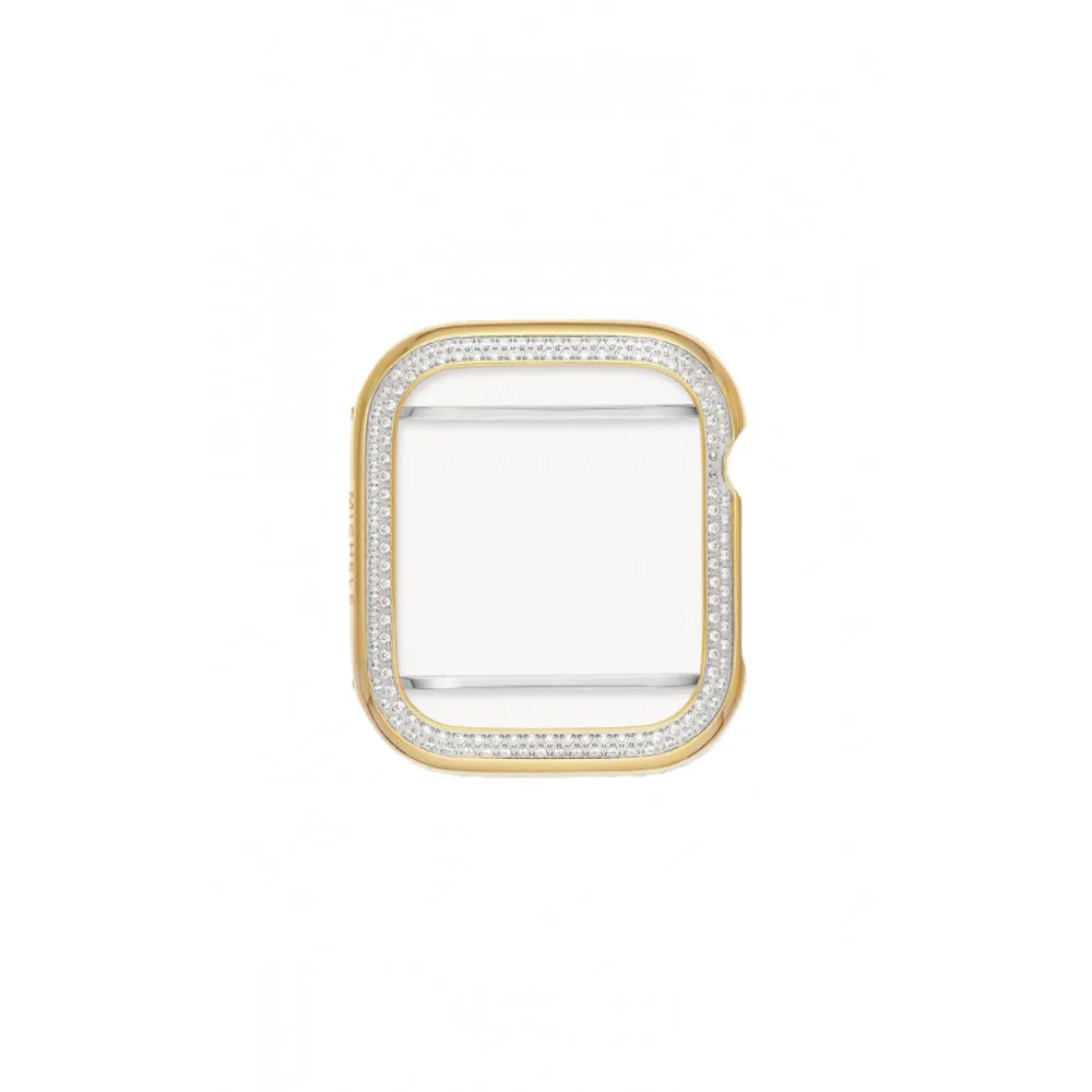 Michele Series 7-9 41MM Diamond Case For Apple Watch® in Two-Tone 18K Gold-Plated