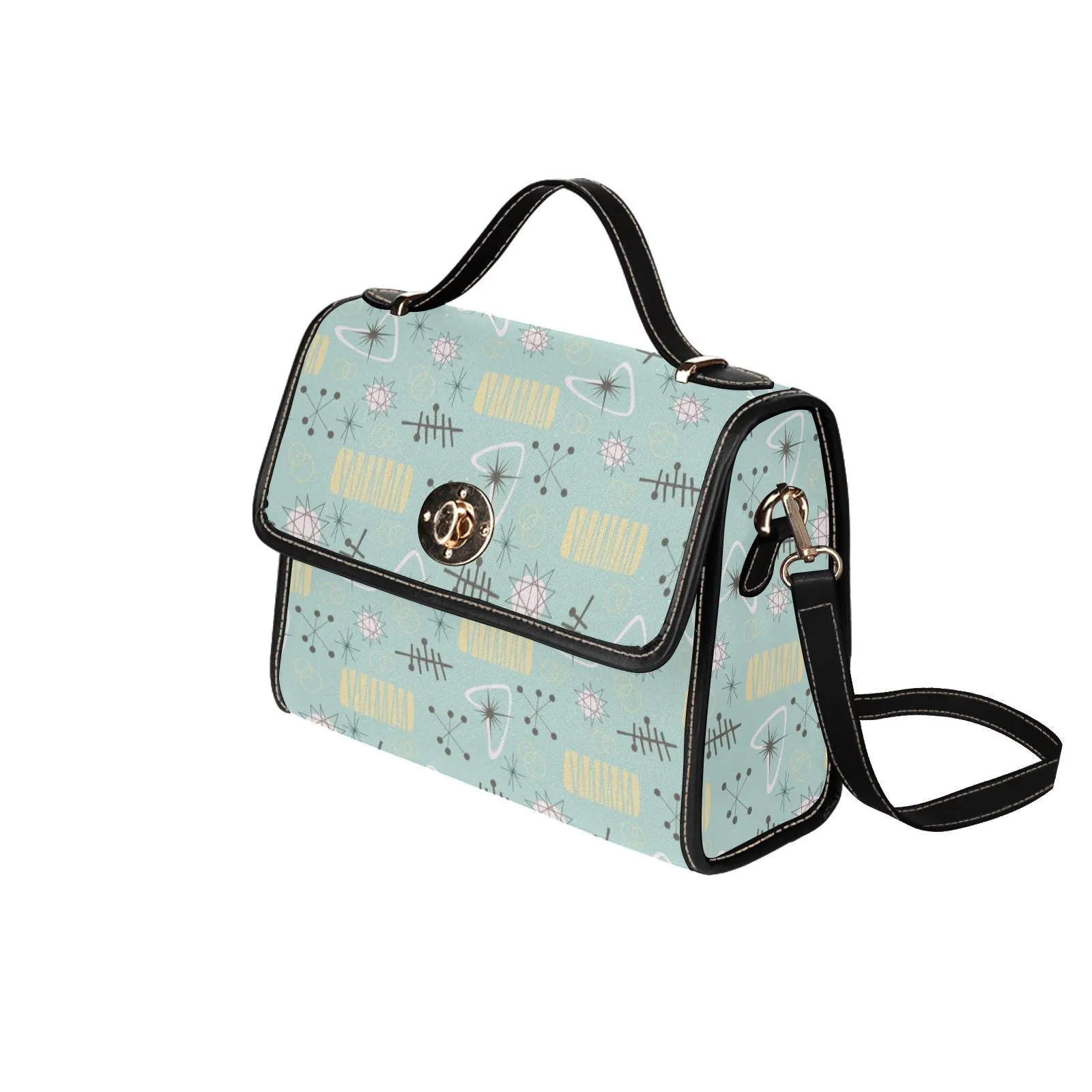 Mid Century Mod, Style Atomic Handbag, Shoulder Bag