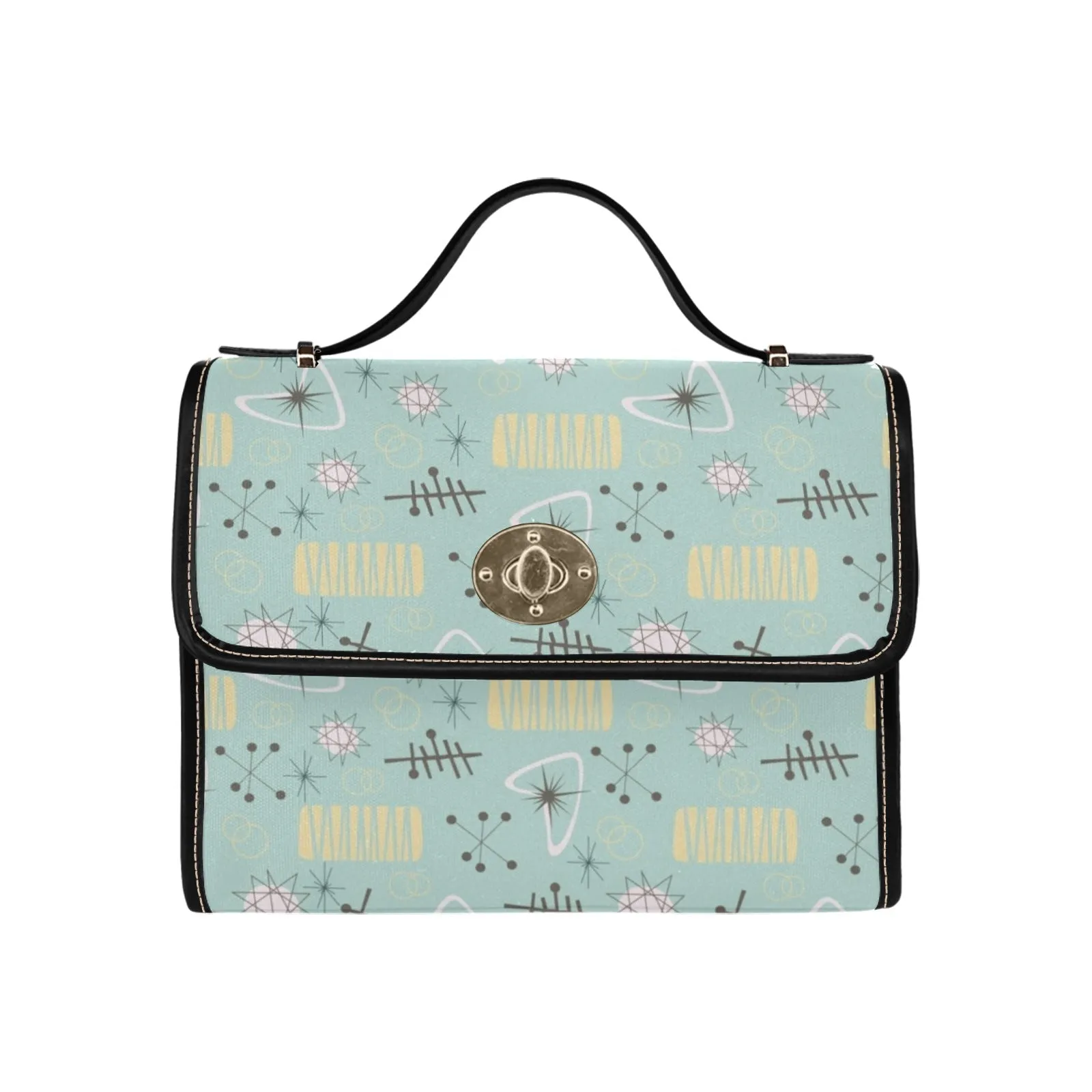 Mid Century Mod, Style Atomic Handbag, Shoulder Bag