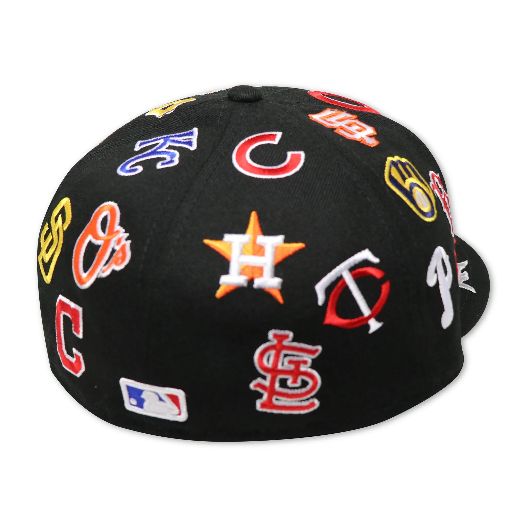 MLB ALL-OVER LOGO NEW ERA 59FIFTY FITTED
