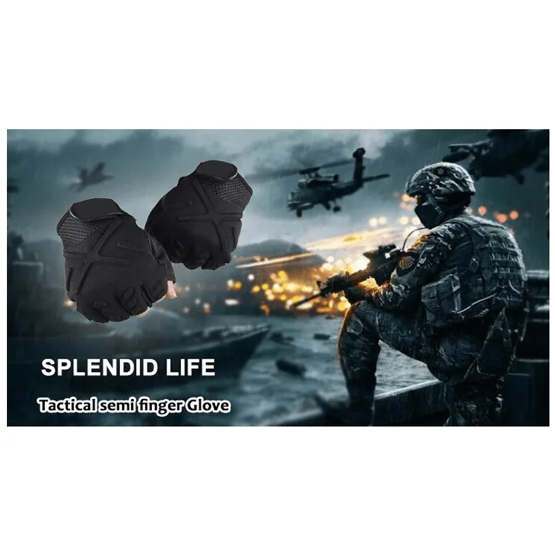 Multipurpose Tactical Non-Slip Gloves Cf-93 Black - Shop Now For Best Deals