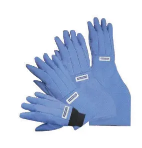 National Safety Apparel Size 11 Olefin And Polyester Lined Nylon Taslan And PTFE Wrist Length Waterproof Cryogen Gloves