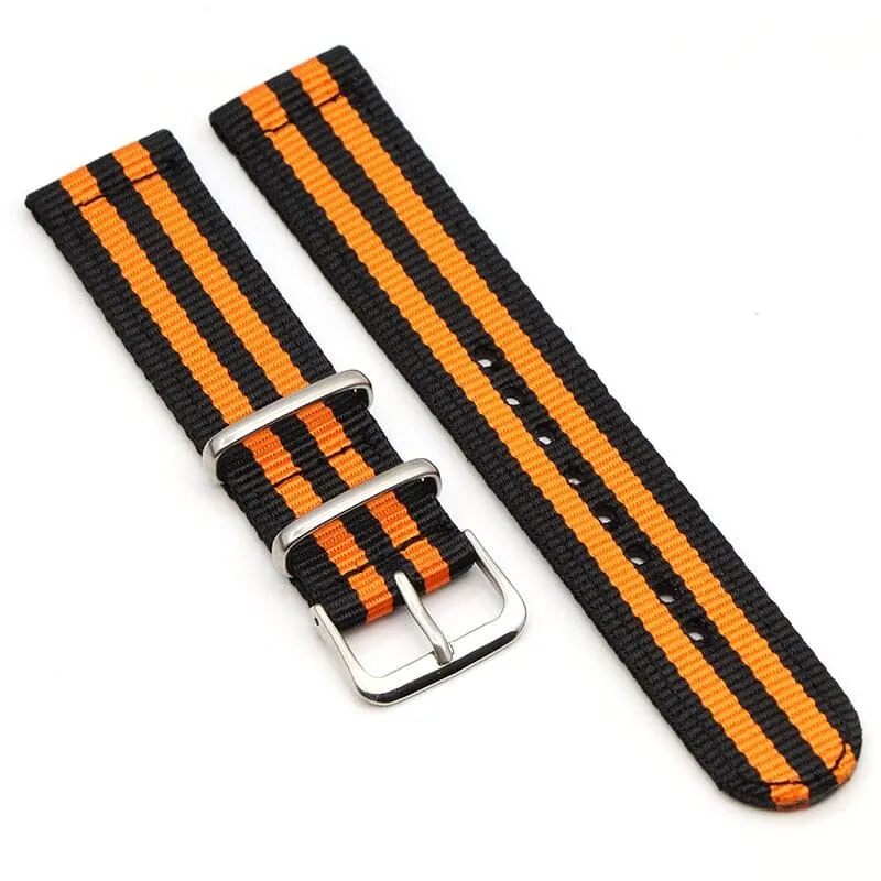 Nato Nylon Watch Straps Compatible with the Mountblanc 22mm Range