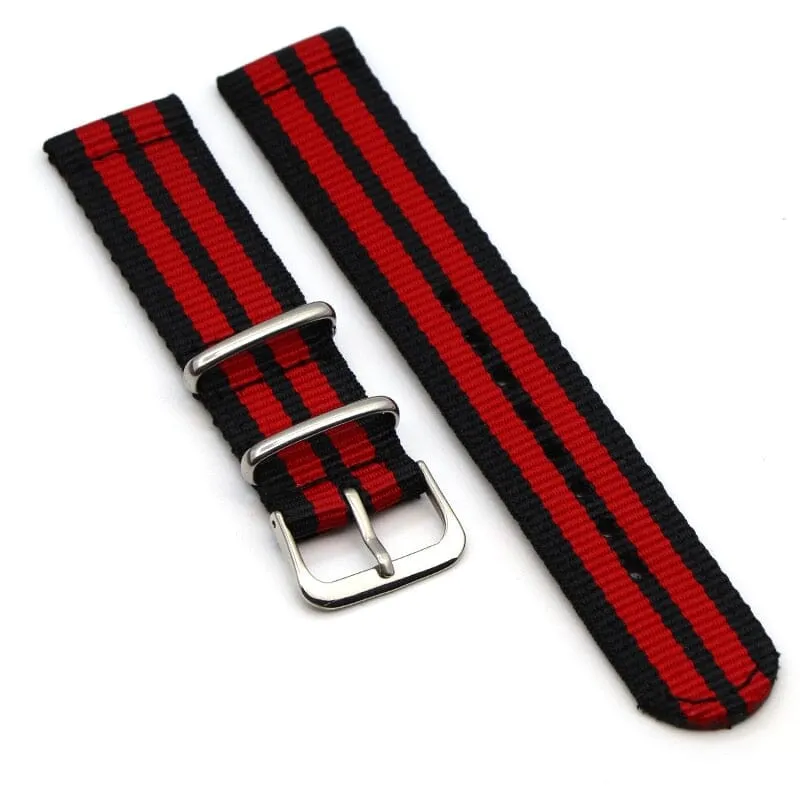 Nato Nylon Watch Straps Compatible with the Mountblanc 22mm Range
