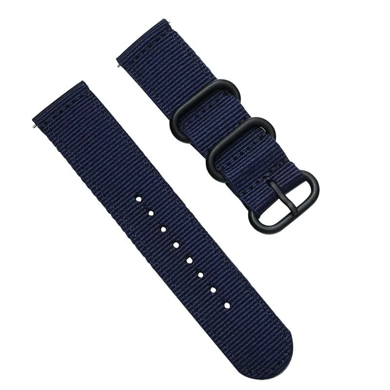 Nato Nylon Watch Straps Compatible with the Mountblanc 22mm Range