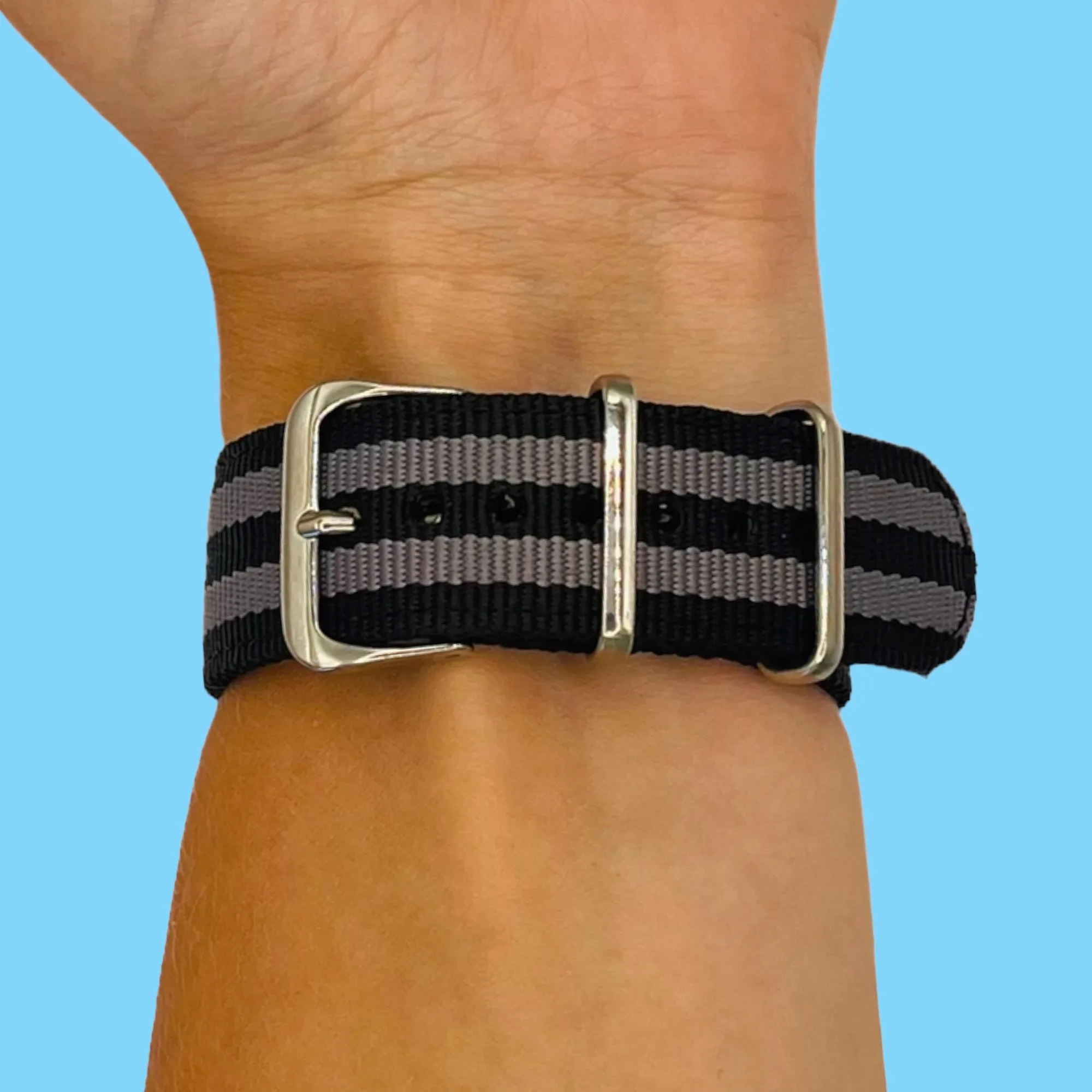 Nato Nylon Watch Straps Compatible with the Mountblanc 22mm Range