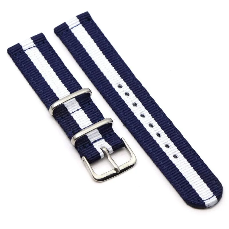 Nato Nylon Watch Straps Compatible with the Mountblanc 22mm Range
