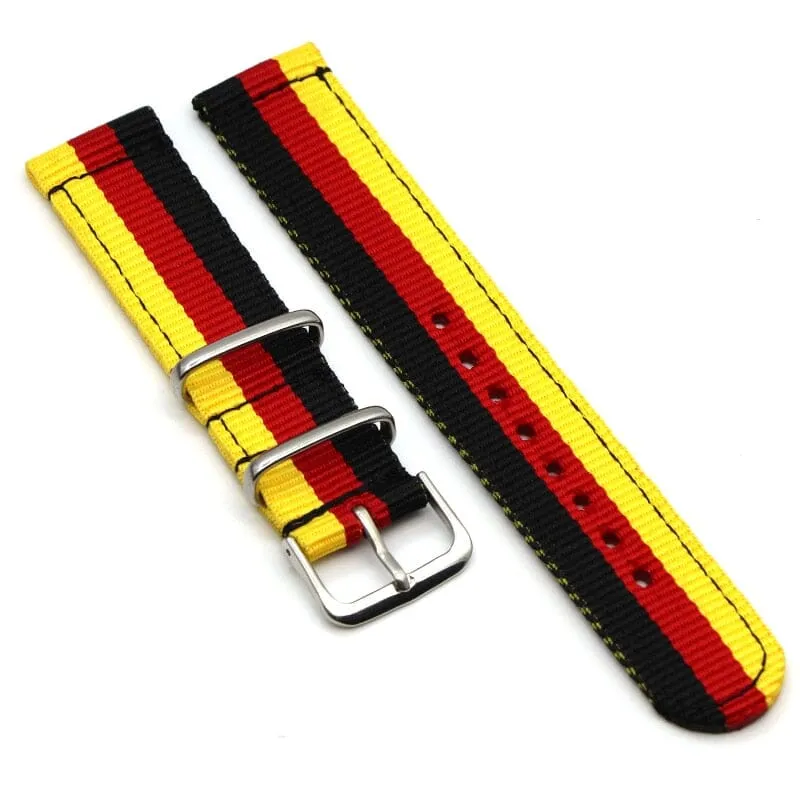 Nato Nylon Watch Straps Compatible with the Mountblanc 22mm Range