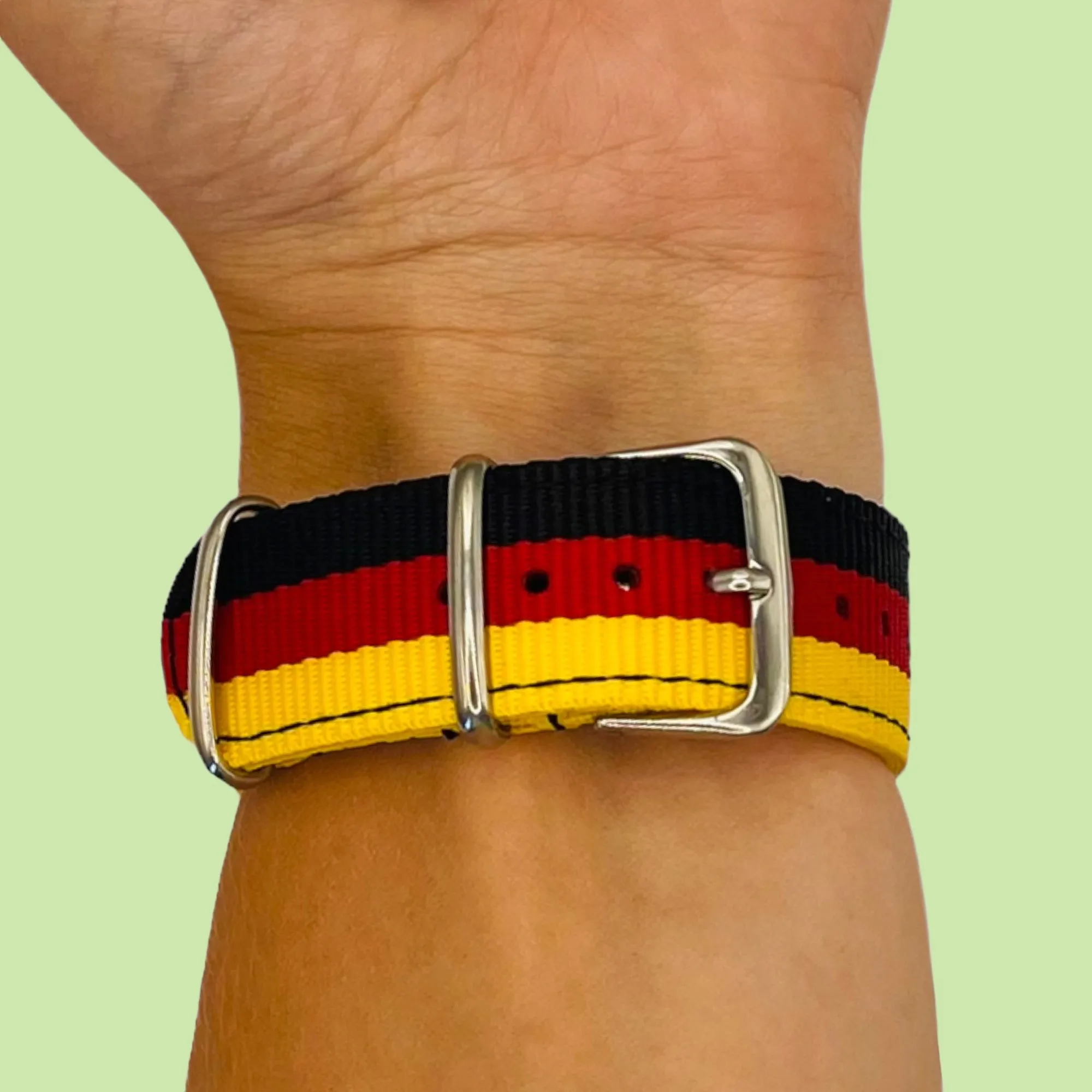 Nato Nylon Watch Straps Compatible with the Mountblanc 22mm Range
