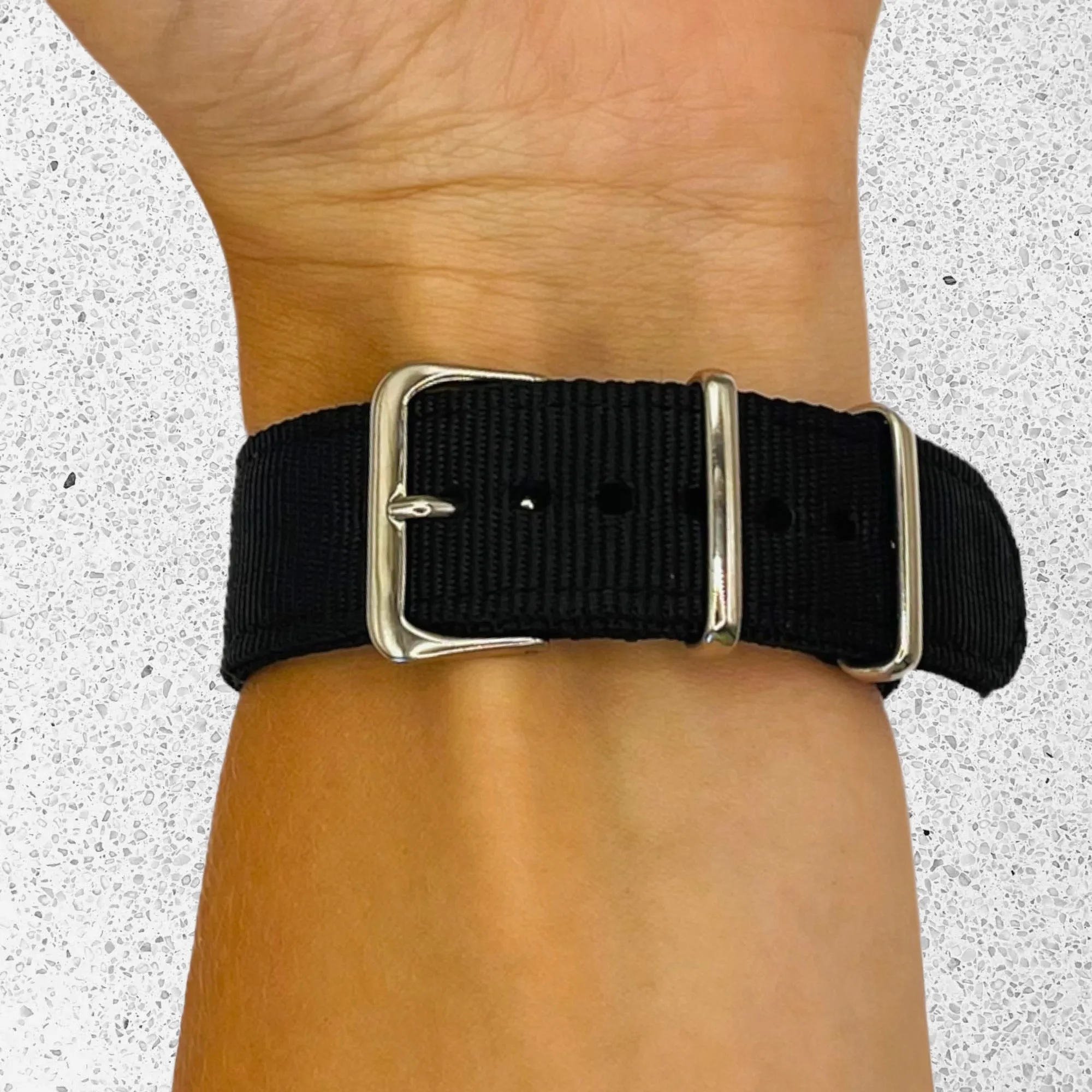 Nato Nylon Watch Straps Compatible with the Mountblanc 22mm Range