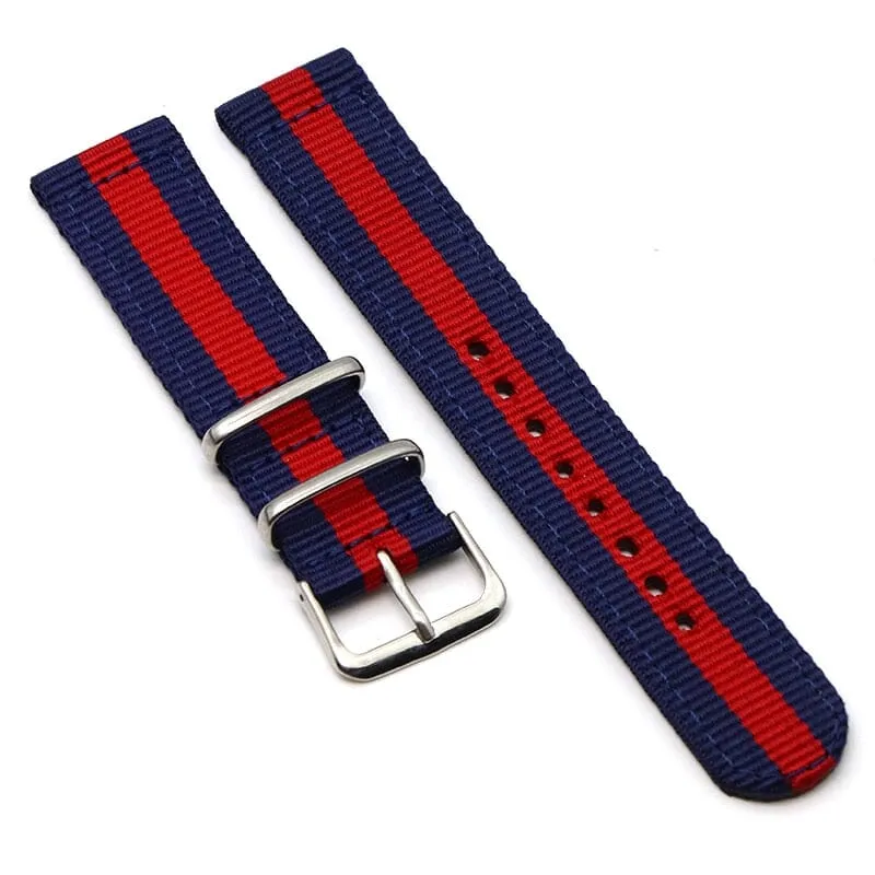 Nato Nylon Watch Straps Compatible with the Mountblanc 22mm Range