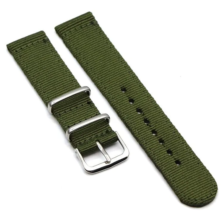 Nato Nylon Watch Straps Compatible with the Mountblanc 22mm Range