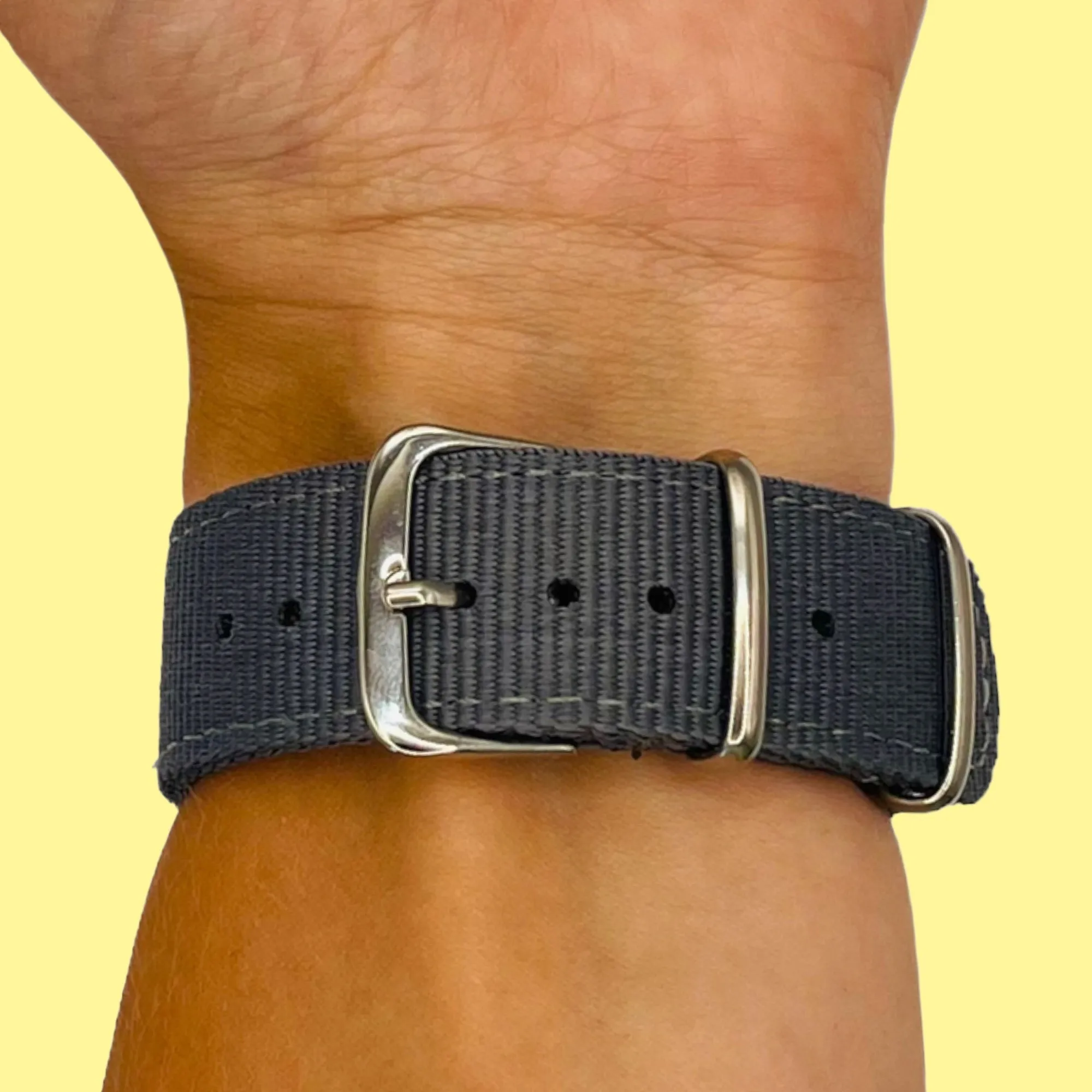 Nato Nylon Watch Straps Compatible with the Mountblanc 22mm Range