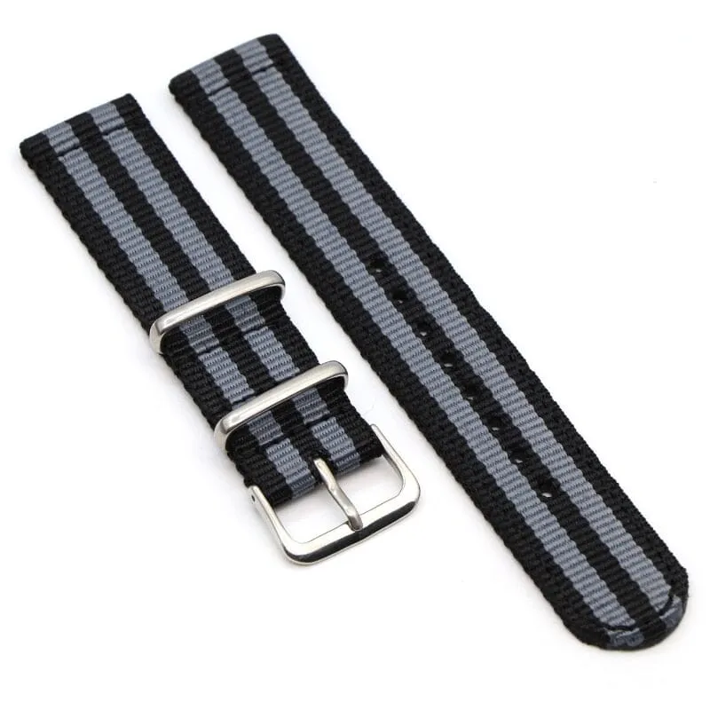 Nato Nylon Watch Straps Compatible with the Mountblanc 22mm Range