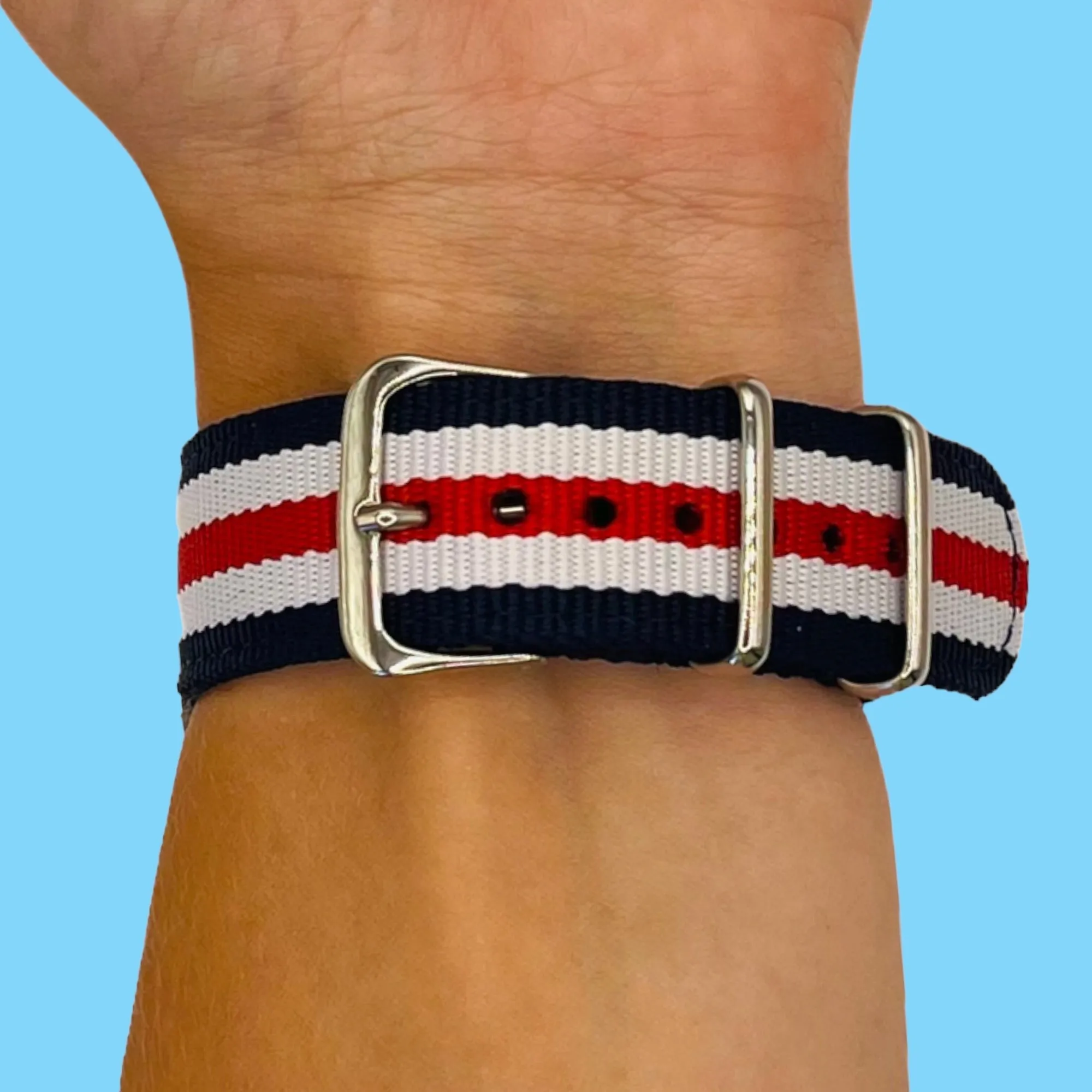 Nato Nylon Watch Straps Compatible with the Mountblanc 22mm Range