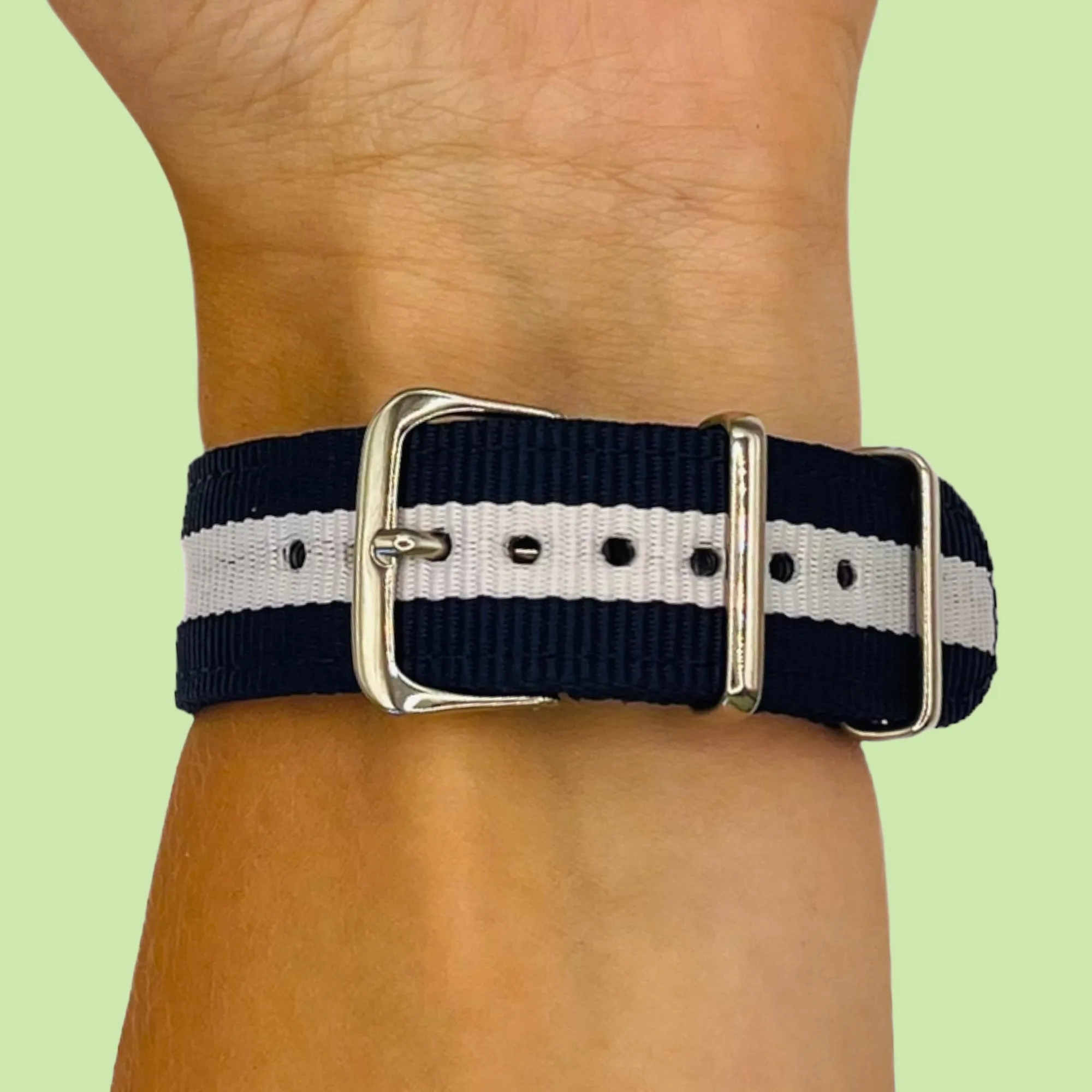 Nato Nylon Watch Straps Compatible with the Mountblanc 22mm Range