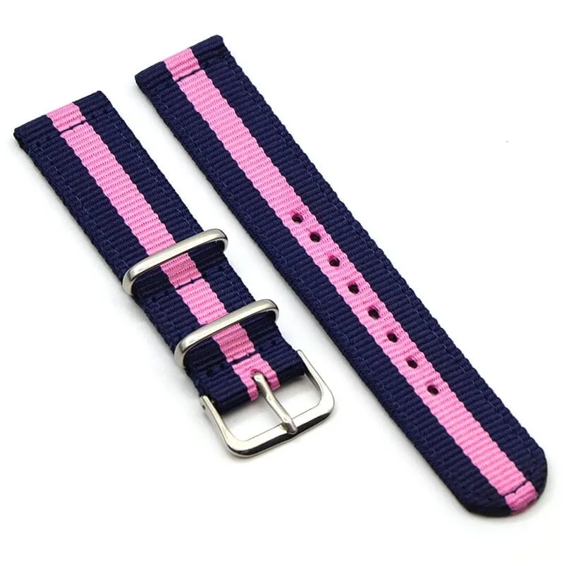 Nato Nylon Watch Straps Compatible with the Mountblanc 22mm Range