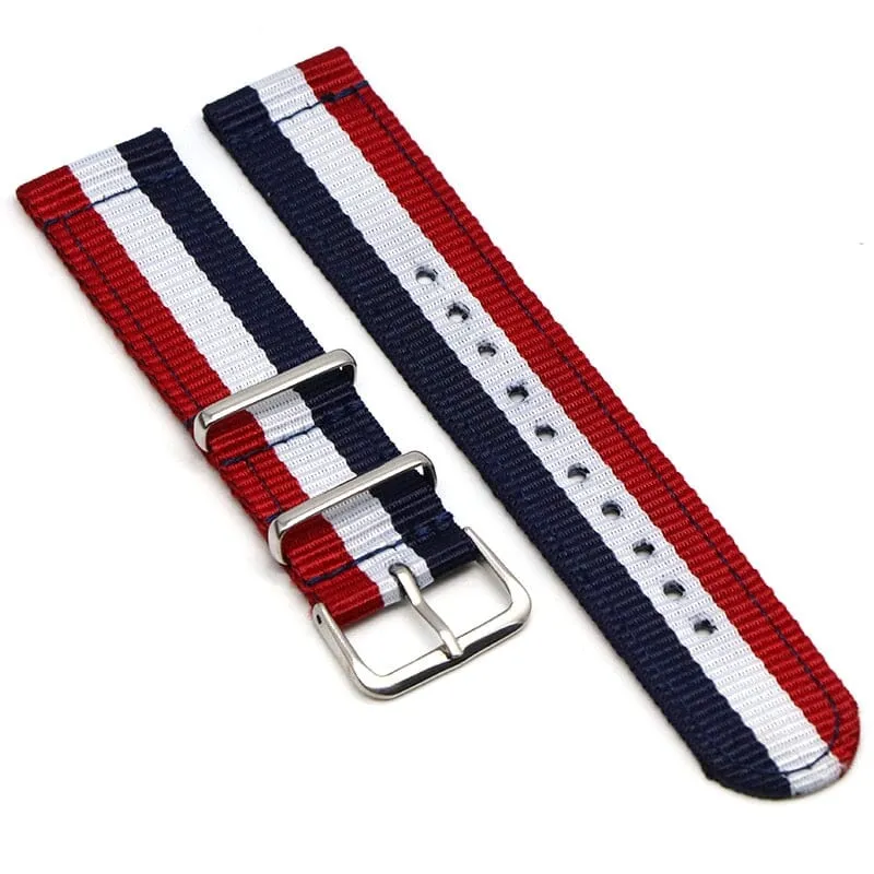 Nato Nylon Watch Straps Compatible with the Mountblanc 22mm Range