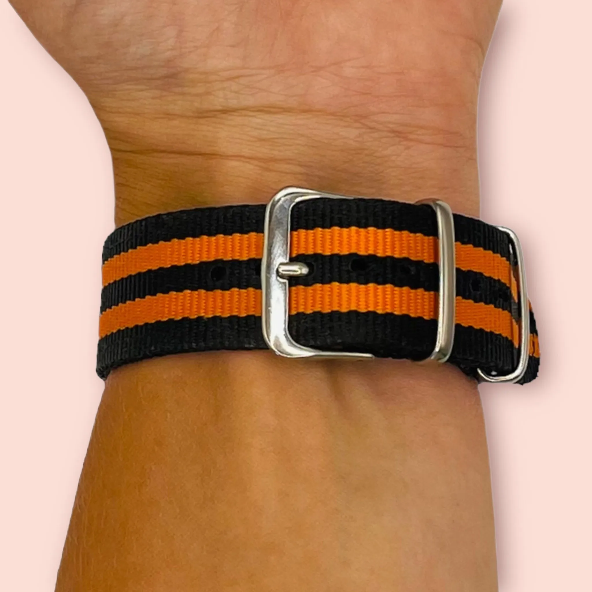 Nato Nylon Watch Straps Compatible with the Mountblanc 22mm Range