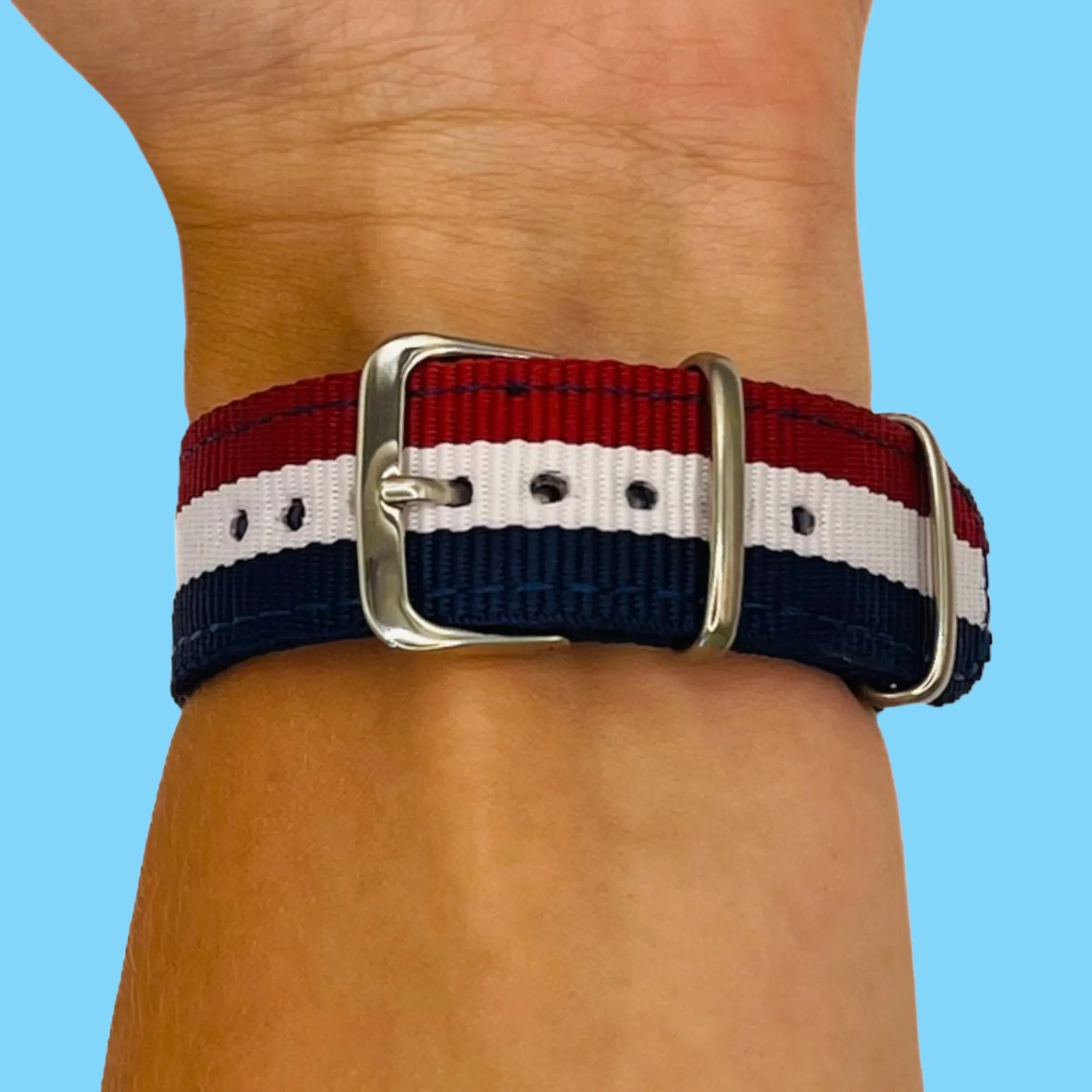 Nato Nylon Watch Straps Compatible with the Mountblanc 22mm Range
