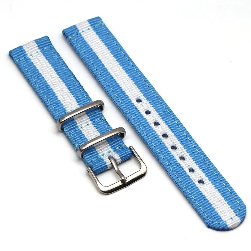 Nato Nylon Watch Straps Compatible with the Mountblanc 22mm Range