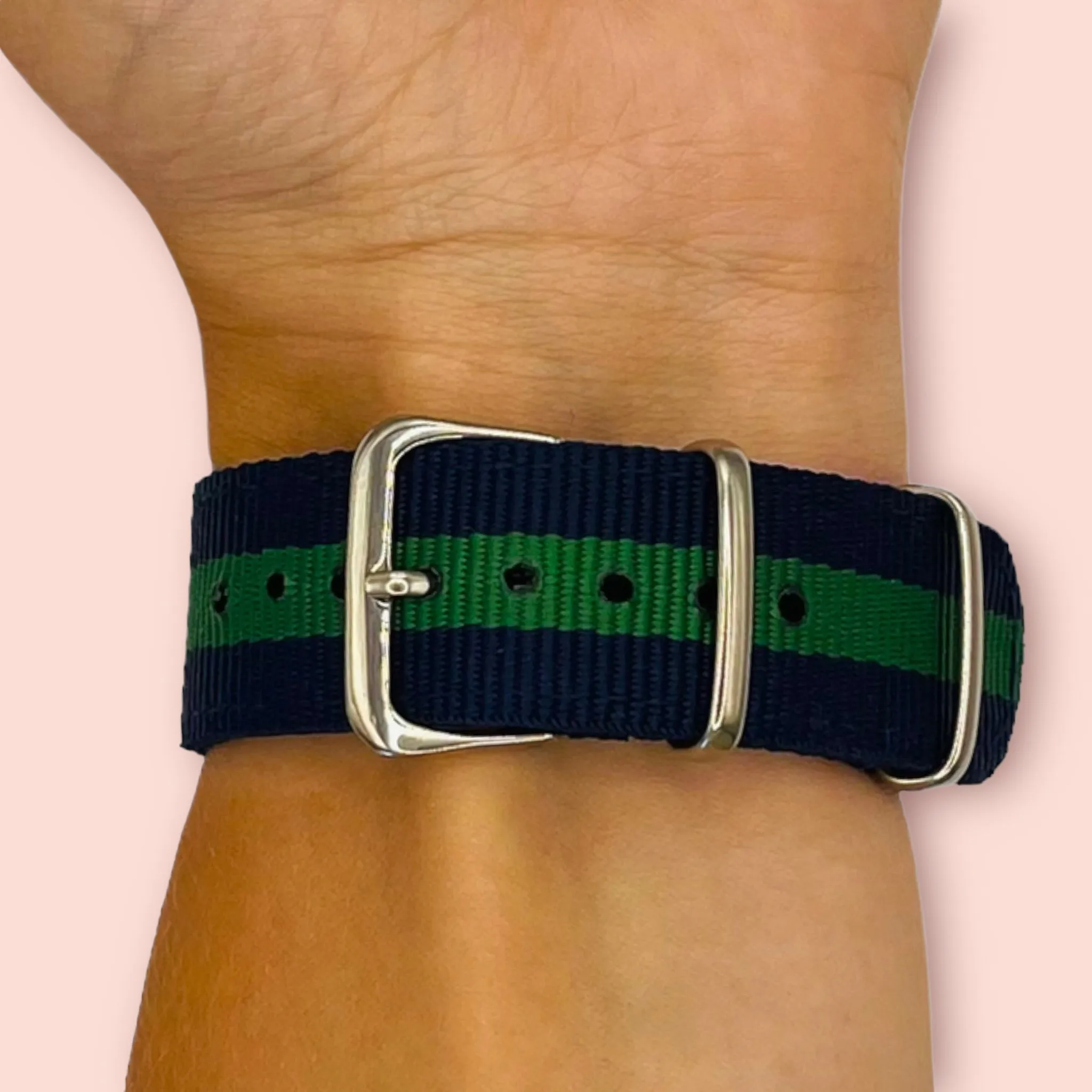Nato Nylon Watch Straps Compatible with the Mountblanc 22mm Range