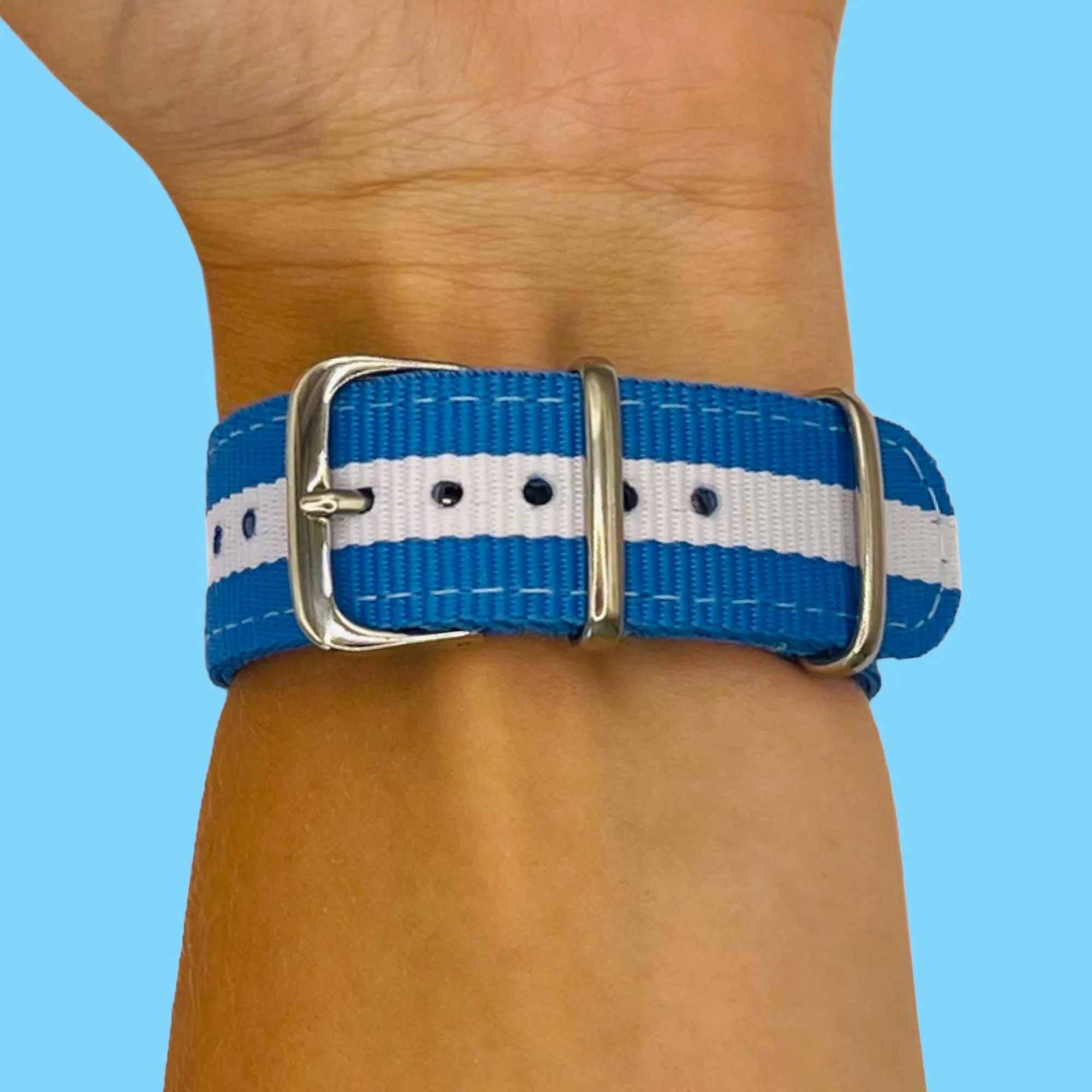 Nato Nylon Watch Straps Compatible with the Mountblanc 22mm Range