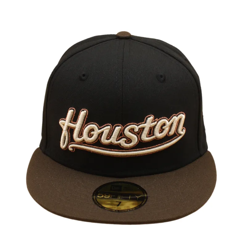 New Era - 59FIFTY Fitted Cap - Houston Astros 40 Anniversary - Black/Walnut