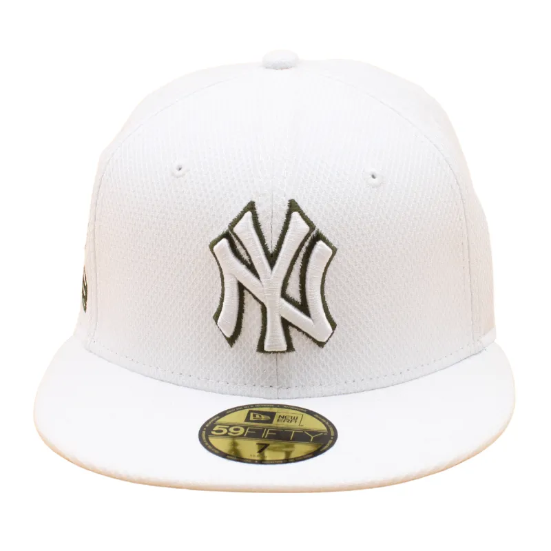 New Era - 59FIFTY Fitted - New York Yankees - Diamond - White/Grey UV