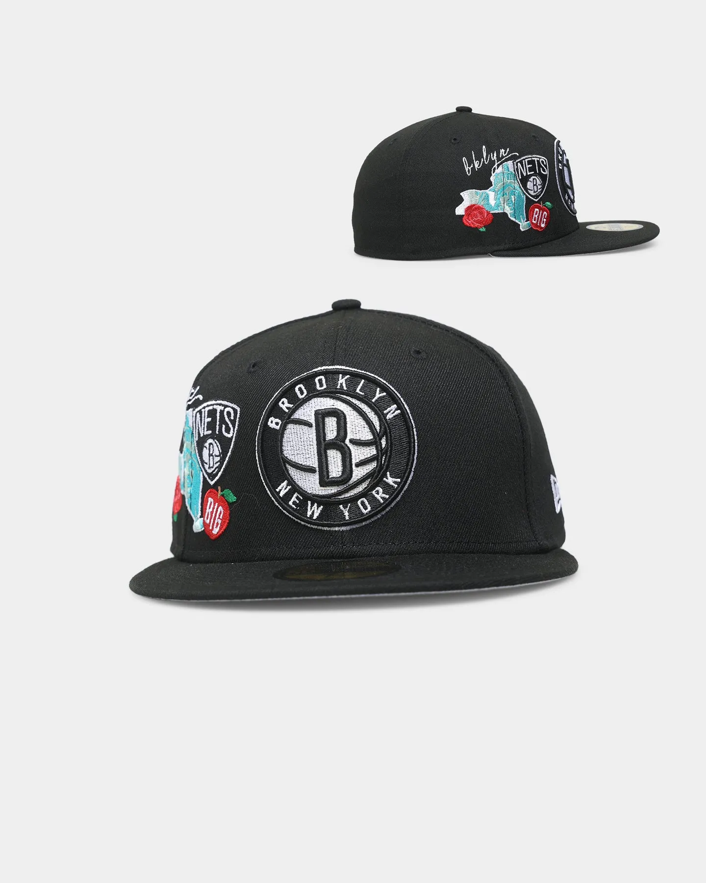 New Era Brooklyn Nets 'City Cluster' 59FIFTY Fitted Black