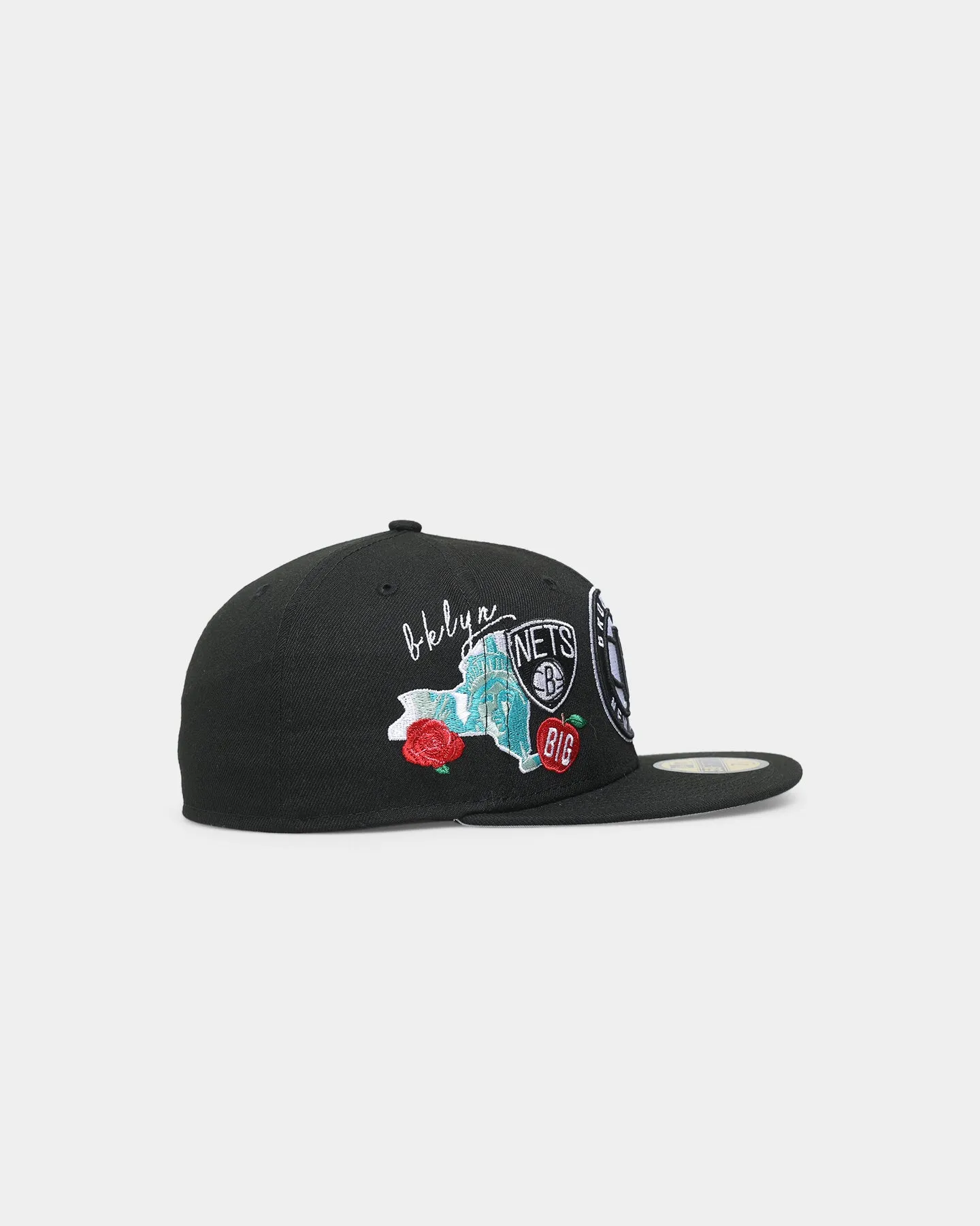 New Era Brooklyn Nets 'City Cluster' 59FIFTY Fitted Black