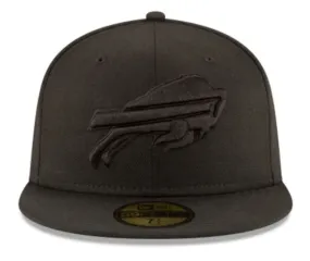 New Era Buffalo Bills Blacked-out 59fifty Fitted Cap