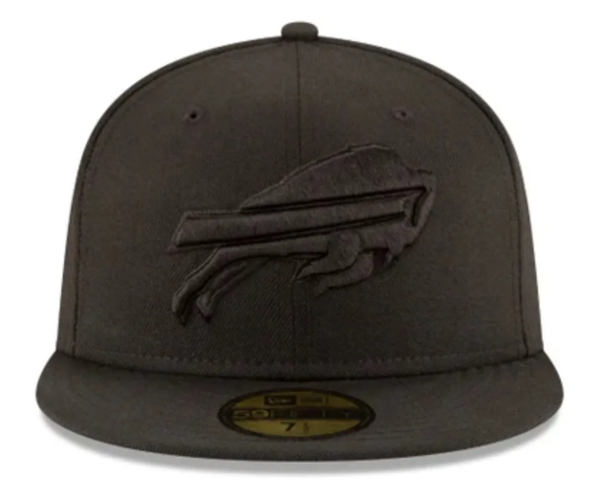 New Era Buffalo Bills Blacked-out 59fifty Fitted Cap