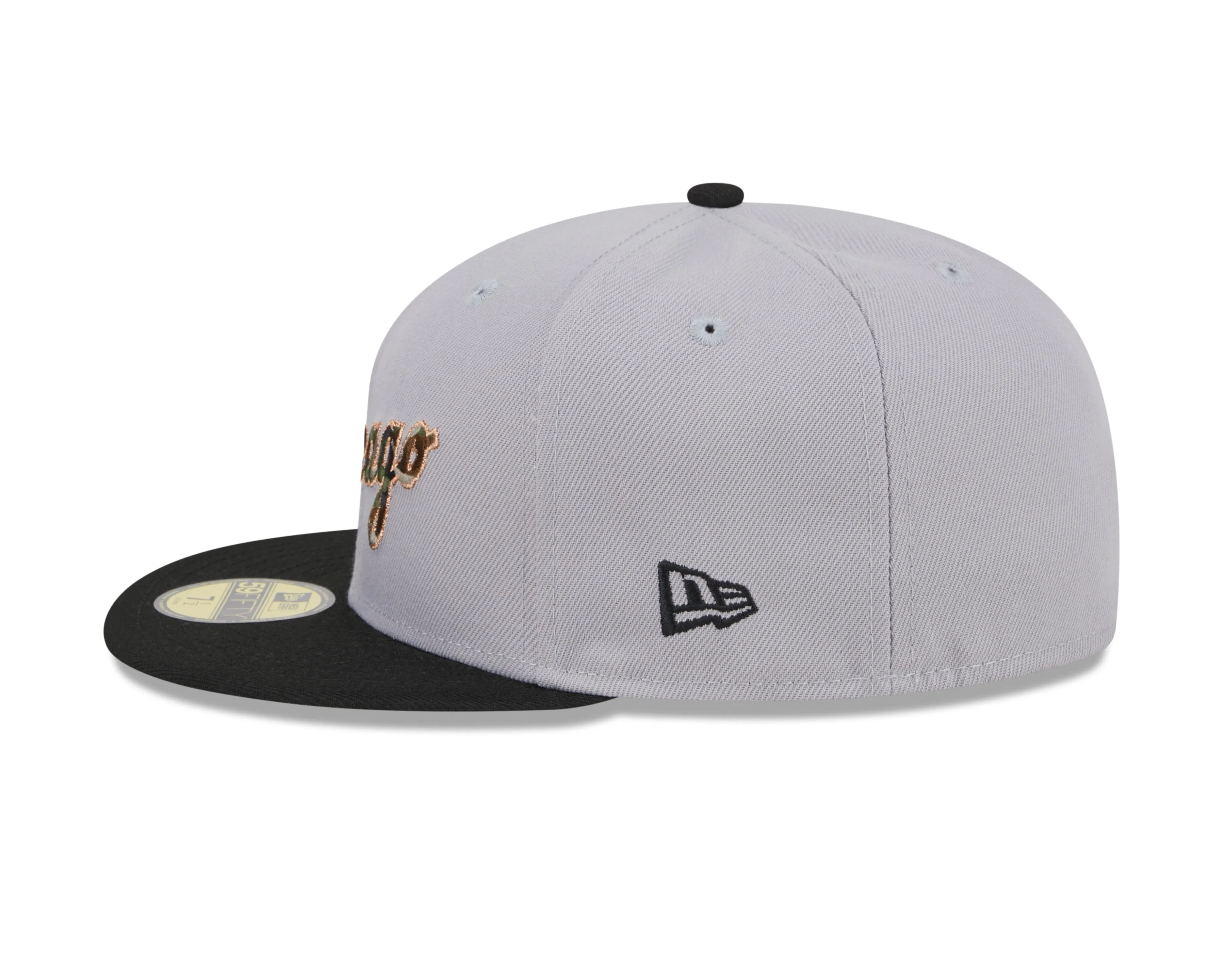 New Era - CAMO FILL - 59fifty Fitted Cap - Chicago White Sox - Grey