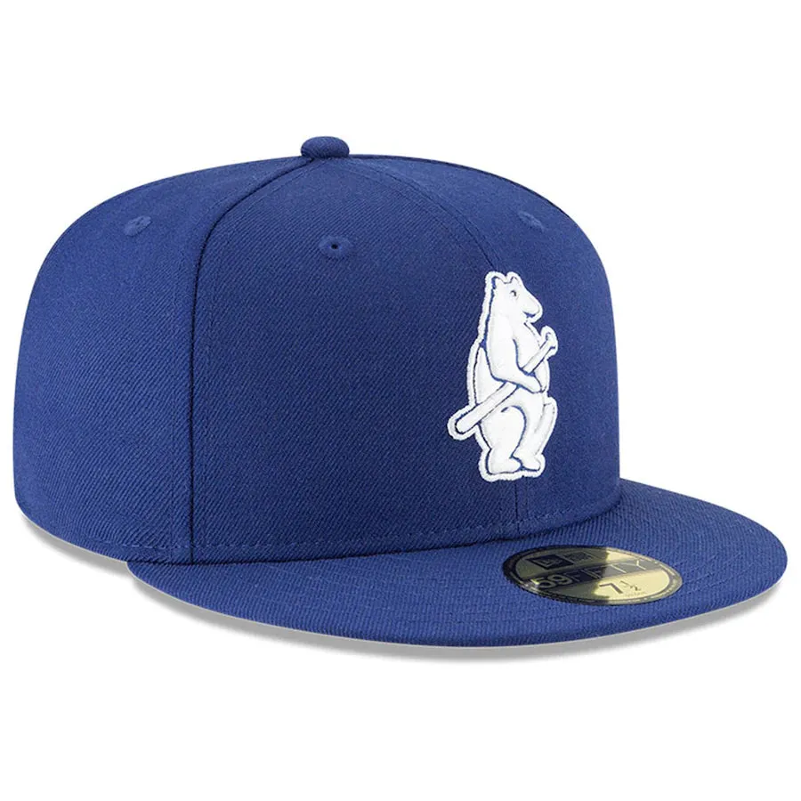 New Era Chicago Cubs Cooperstown Collection Gray UV 59fifty Fitted Cap