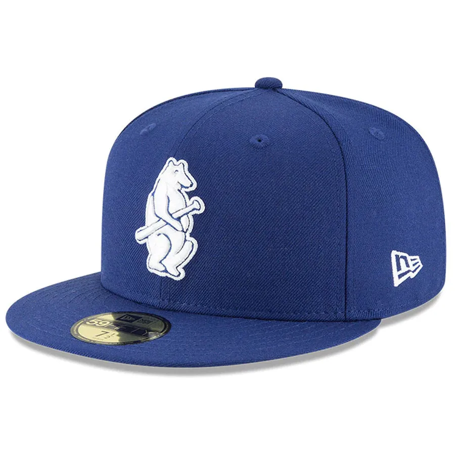 New Era Chicago Cubs Cooperstown Collection Gray UV 59fifty Fitted Cap