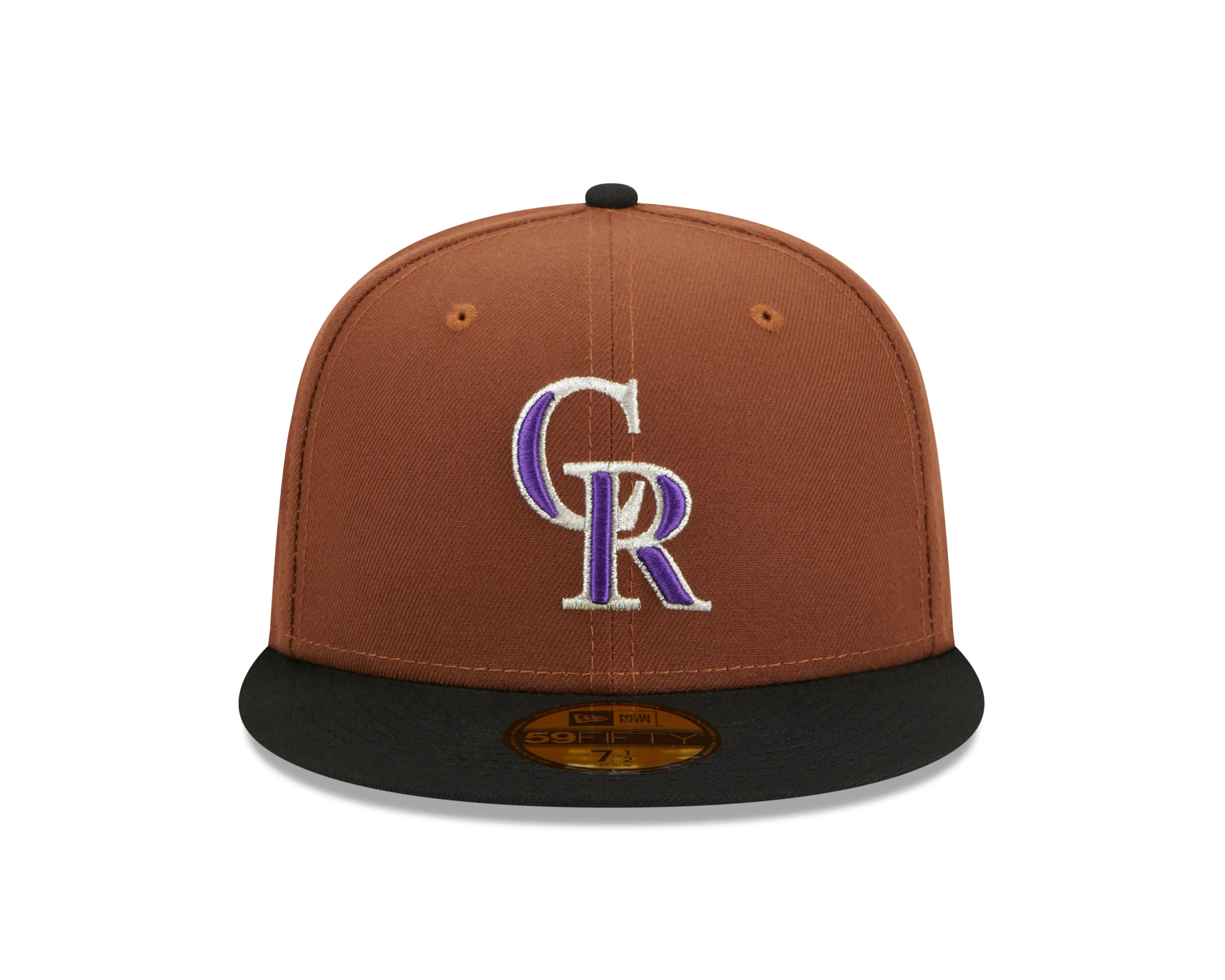 New Era - Colorado Rockies - HARVEST 59FIFTY Cap - Brown
