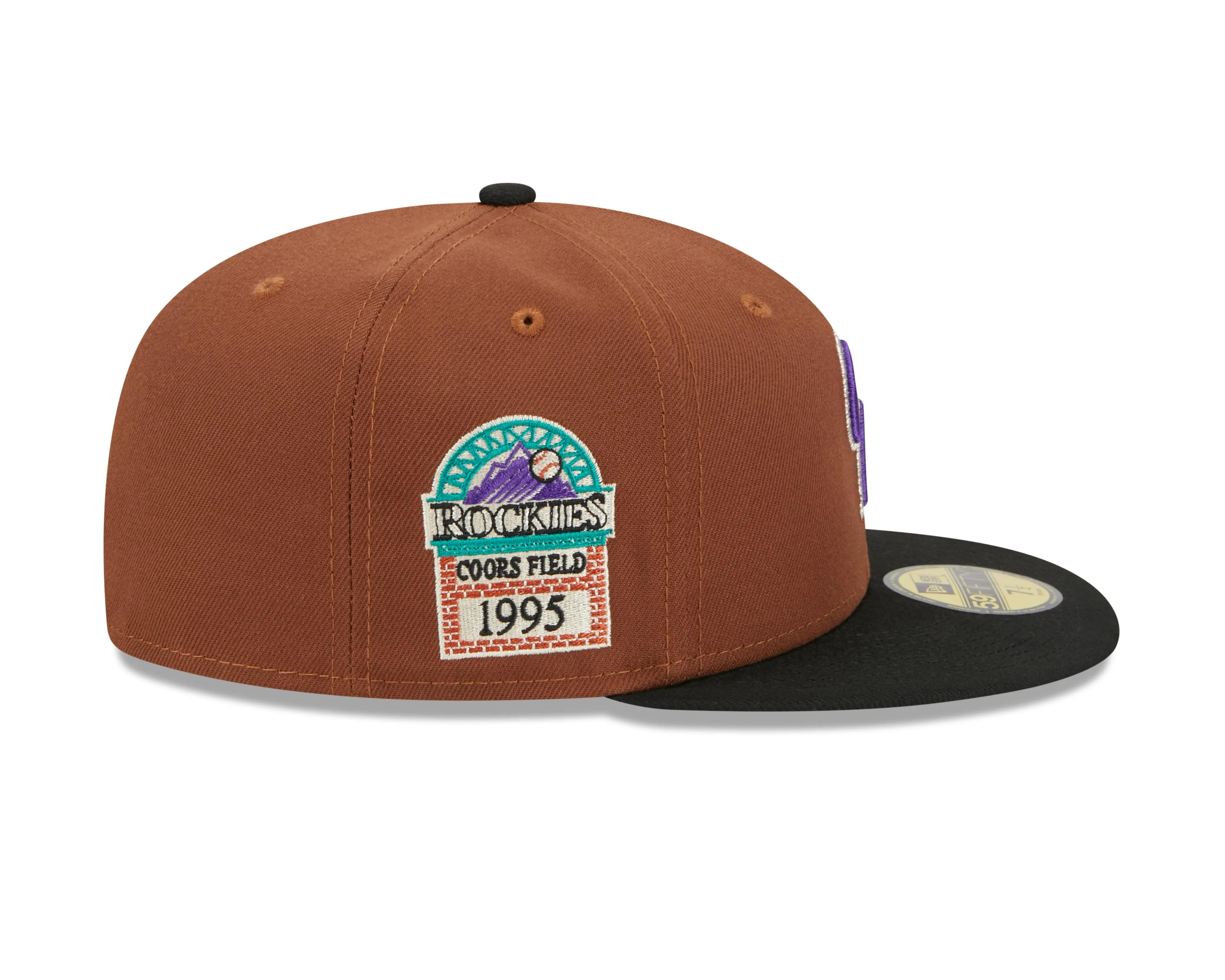 New Era - Colorado Rockies - HARVEST 59FIFTY Cap - Brown
