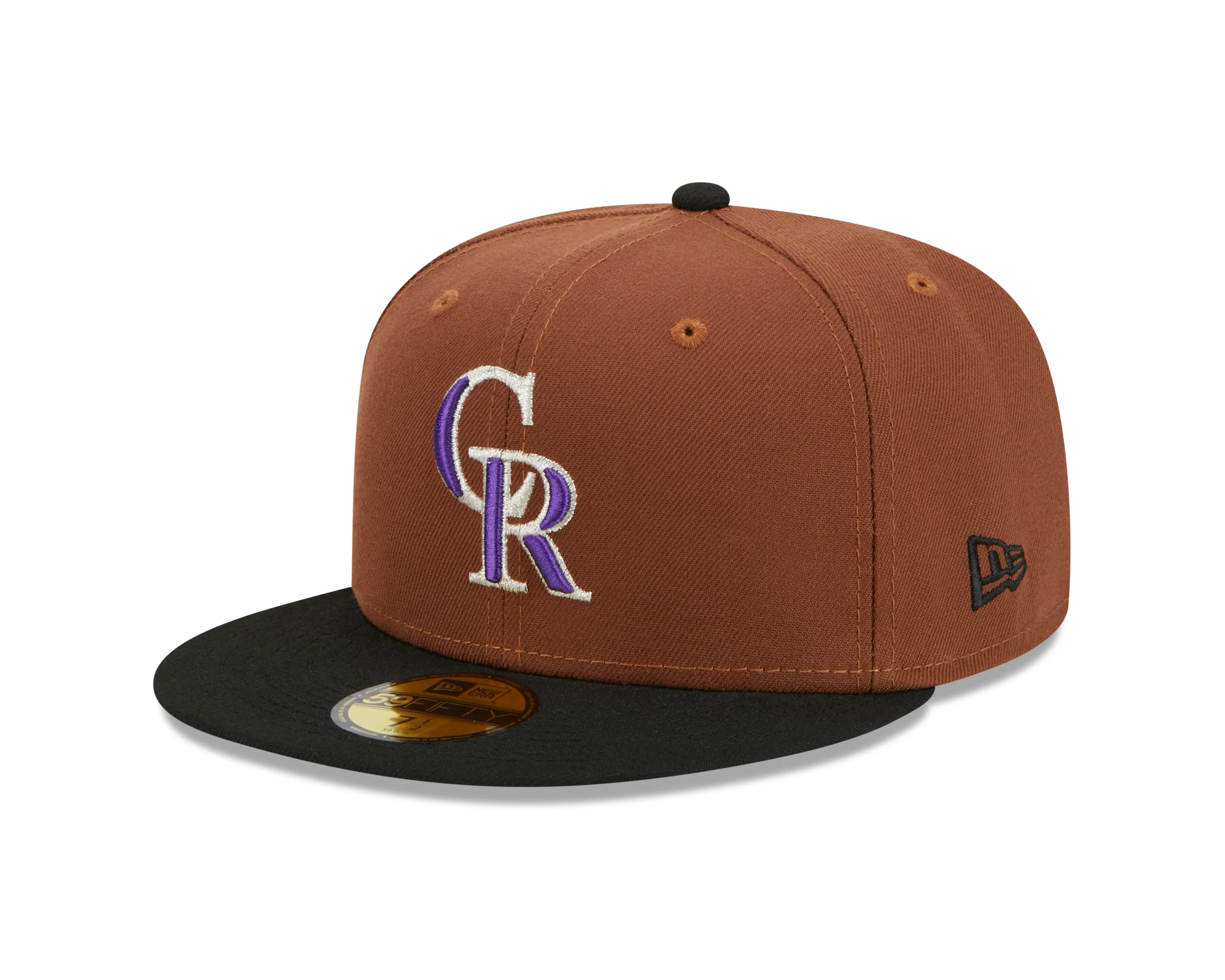 New Era - Colorado Rockies - HARVEST 59FIFTY Cap - Brown