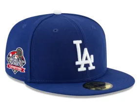 New Era Los Angeles Dodgers 2024 World Series Champions Side Patch 59fifty Fitted Cap