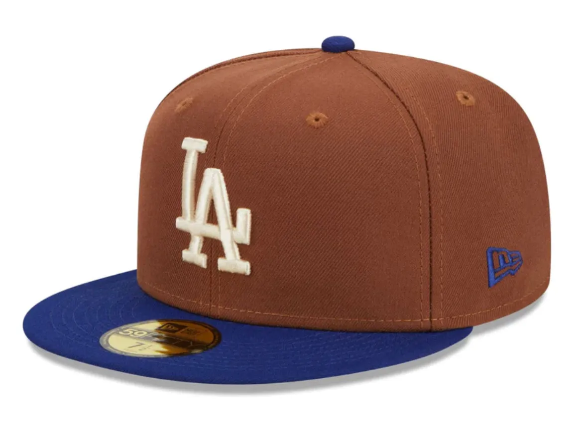 New Era Los Angeles Dodgers Harvest Two Tone 59fifty Fitted Cap