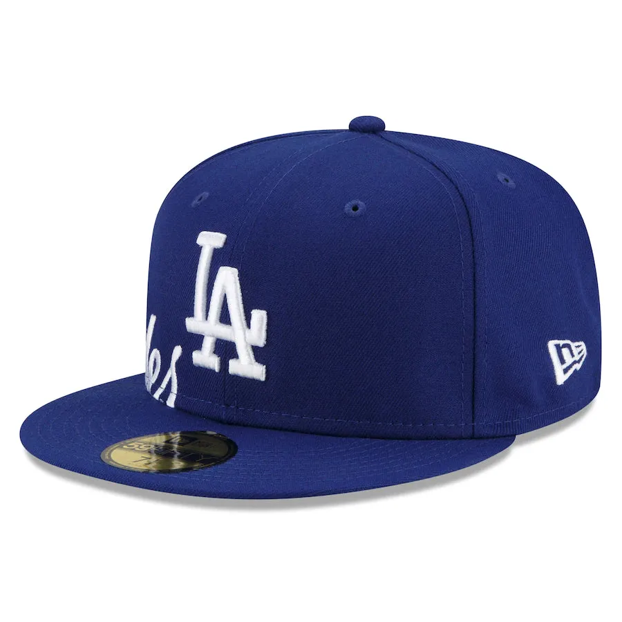 New Era Los Angeles Dodgers  Sidesplit 59fifty Fitted Cap