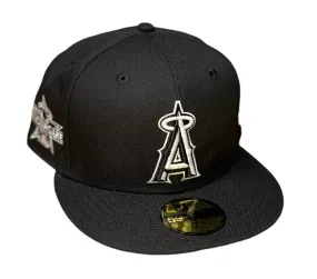 New Era Los Ángeles Ángels of Anaheim Black and White 2010 ASG SP Gray UV 59fifty Fitted Cap