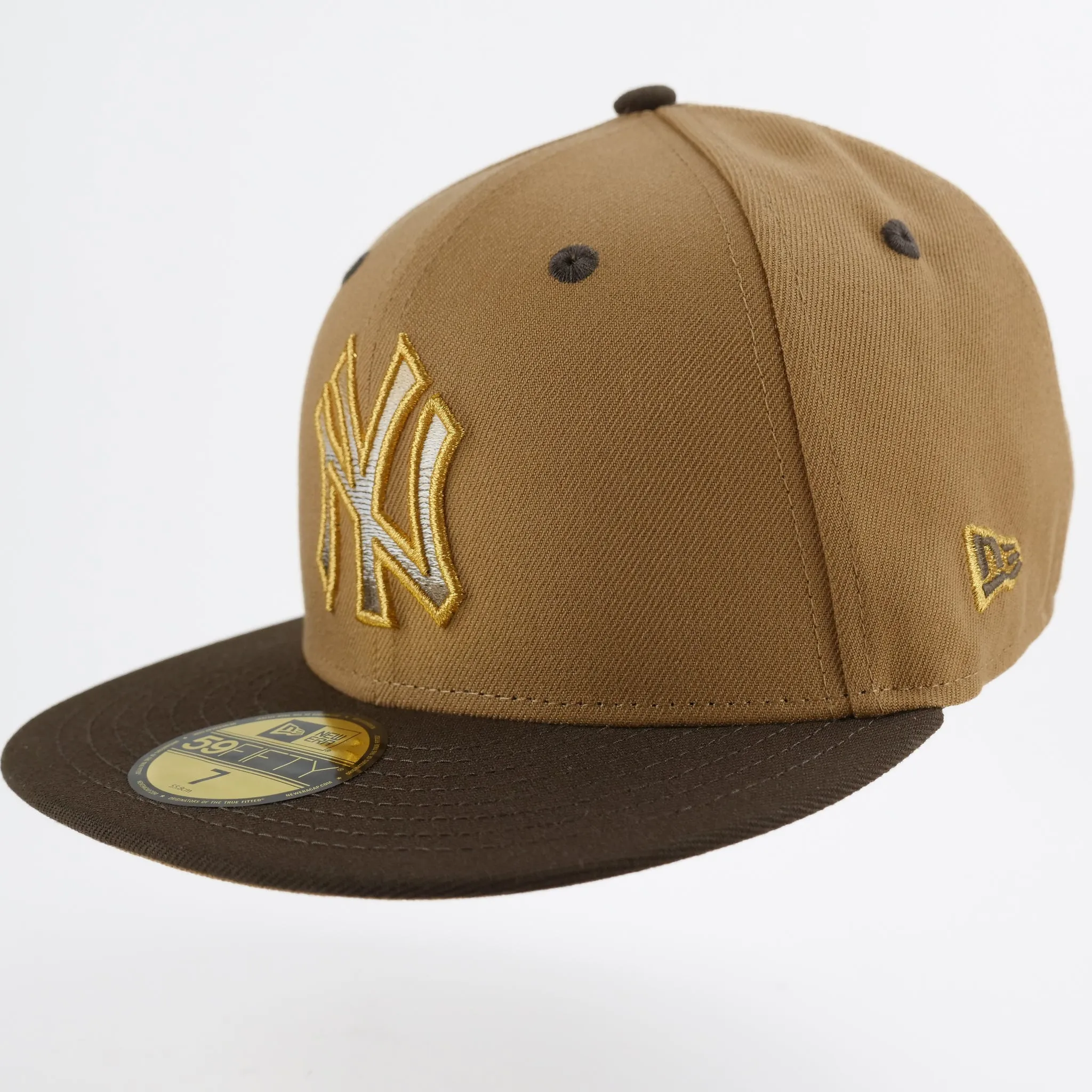 New Era New York Yankees 5950 1942 Patch (Timberland Wheat 6-inch Boot Match)