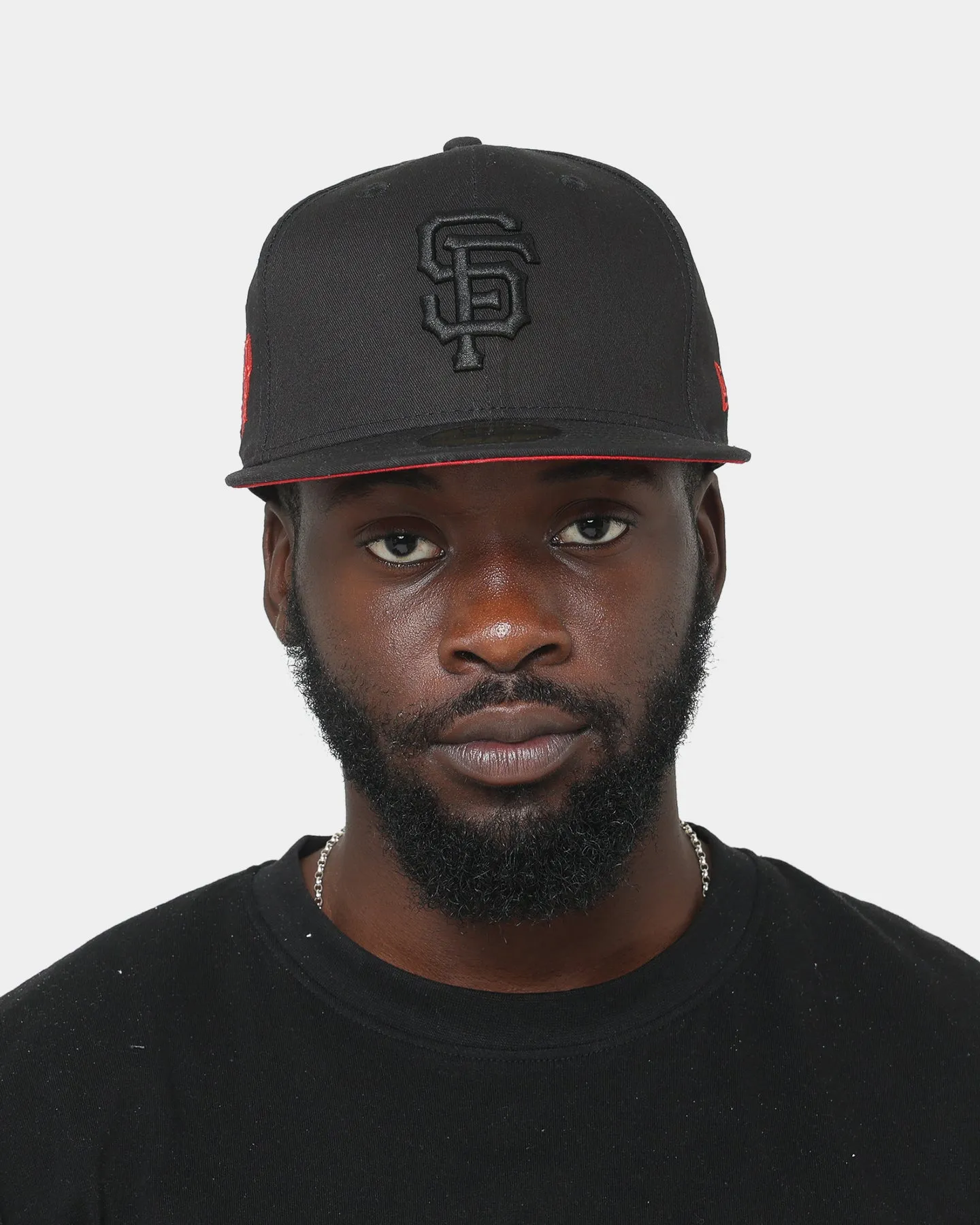 New Era San Francisco Giants 'Red Carpet' World Series 2010 59FIFTY Fitted Black/Red