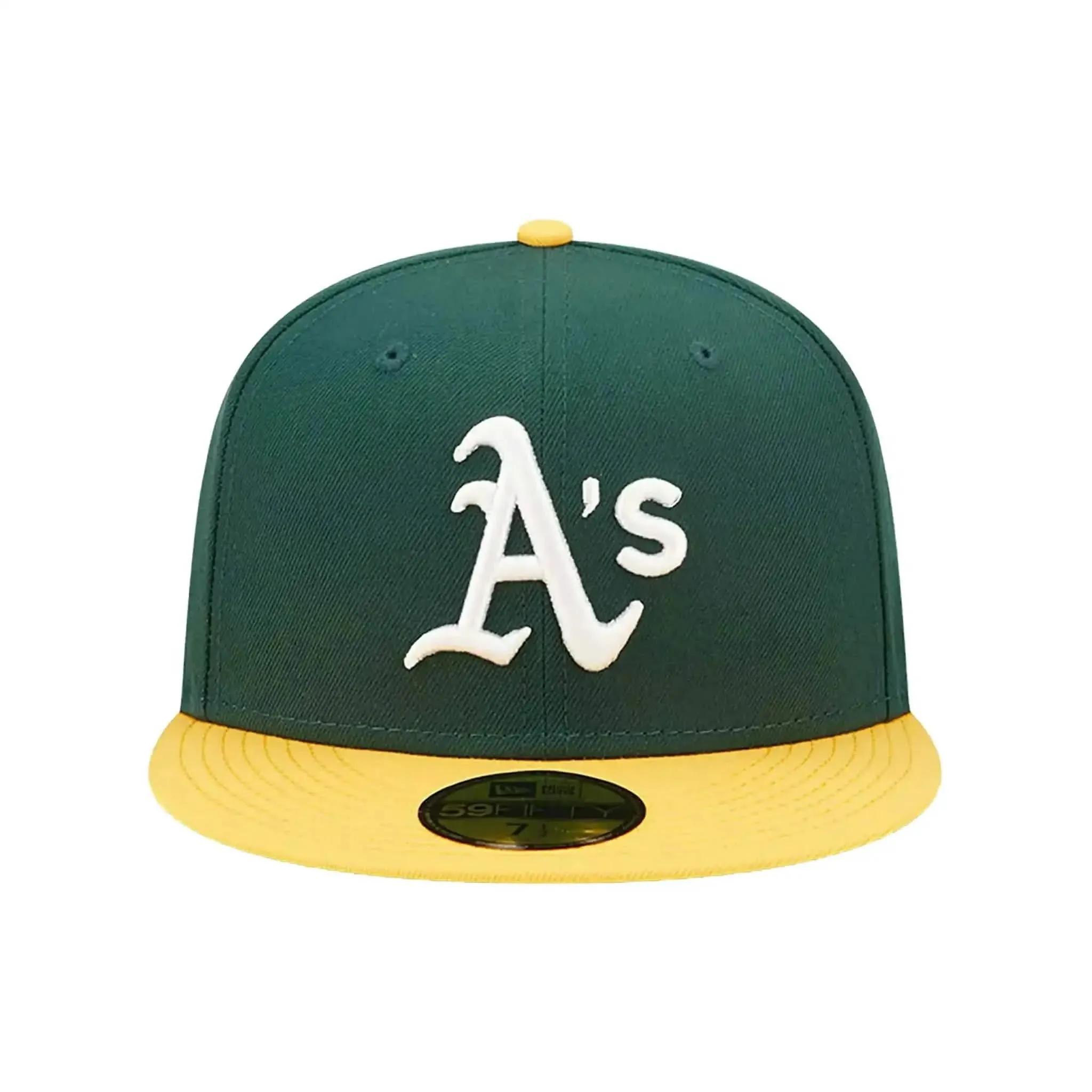 Oakland Athletics 59Fifty Fitted Cap Green Yellow