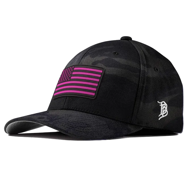 Old Glory Pink PVC Fitted