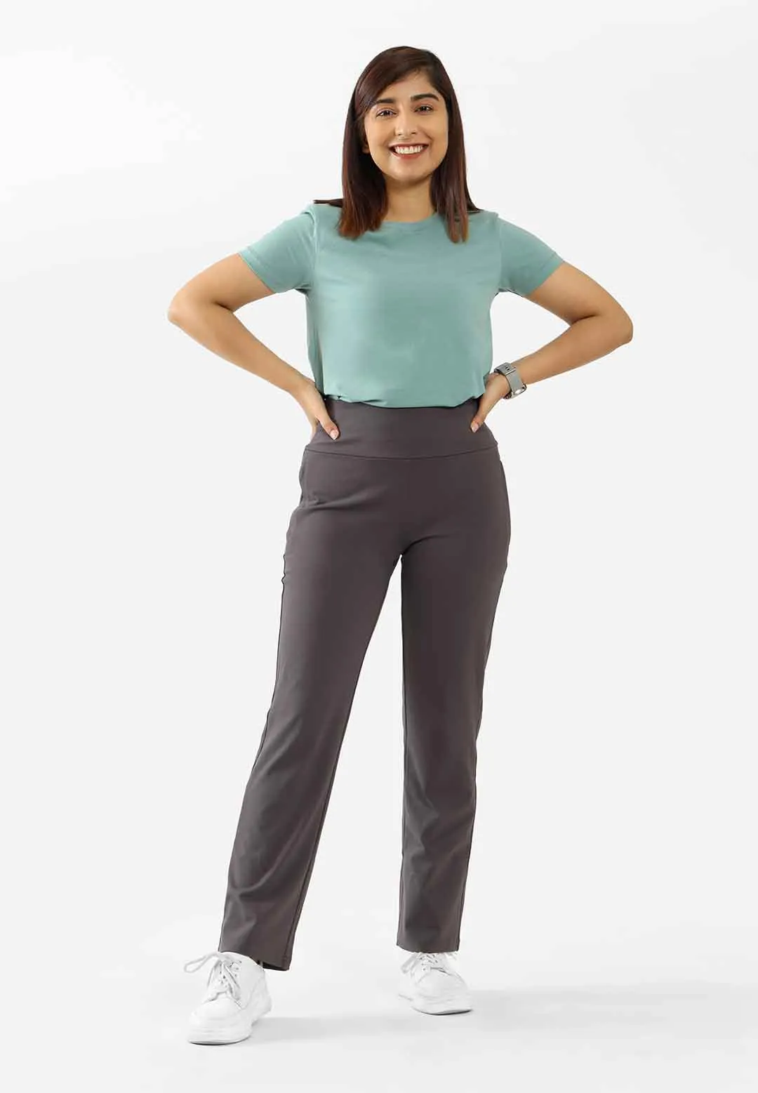 On-The-Go Straight Pants - Classic