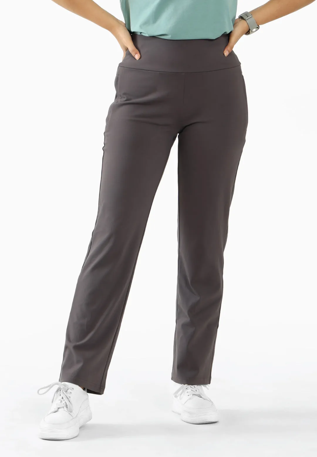 On-The-Go Straight Pants - Classic