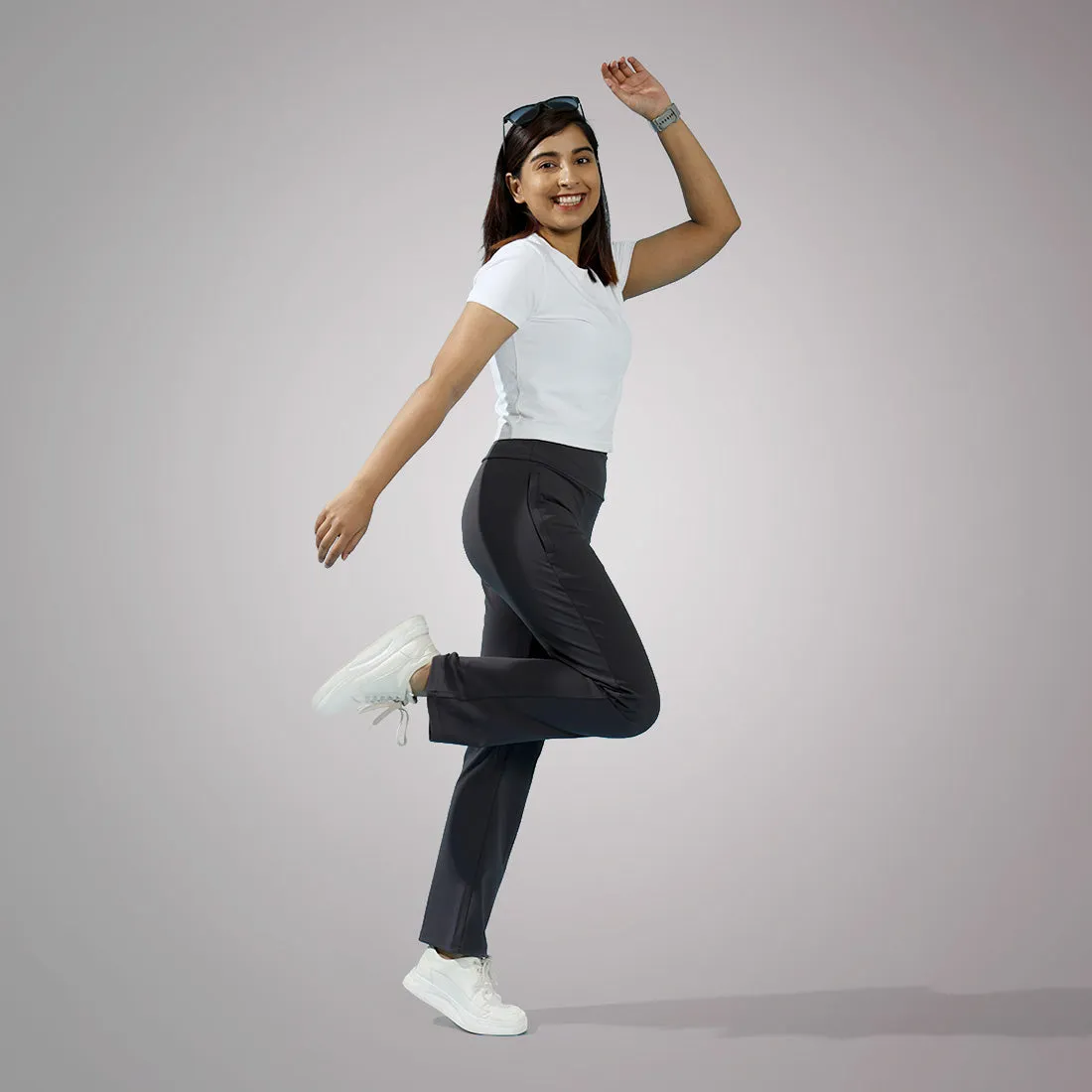 On-The-Go Straight Pants - Classic